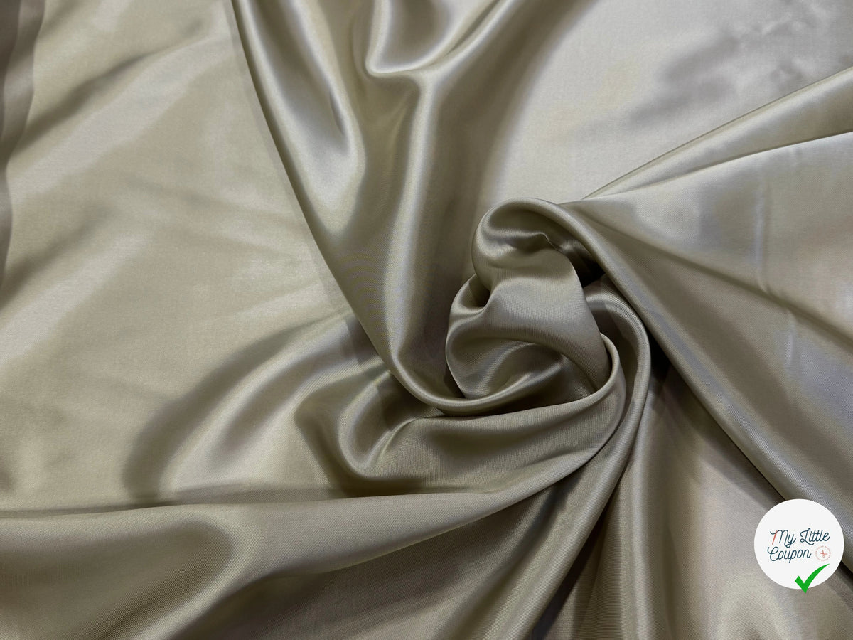 DOUBLURE SATINÉE VISCOSE BEIGE OR ULTRA BELLE - My Little Coupon