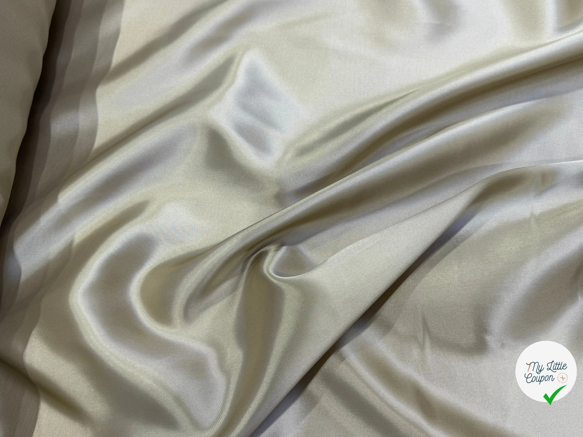DOUBLURE SATINÉE VISCOSE BEIGE OR ULTRA BELLE - My Little Coupon