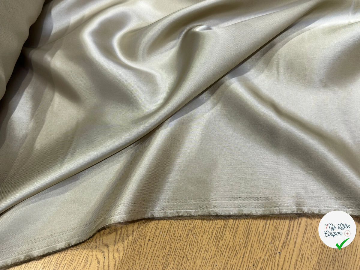 DOUBLURE SATINÉE VISCOSE BEIGE OR ULTRA BELLE - My Little Coupon