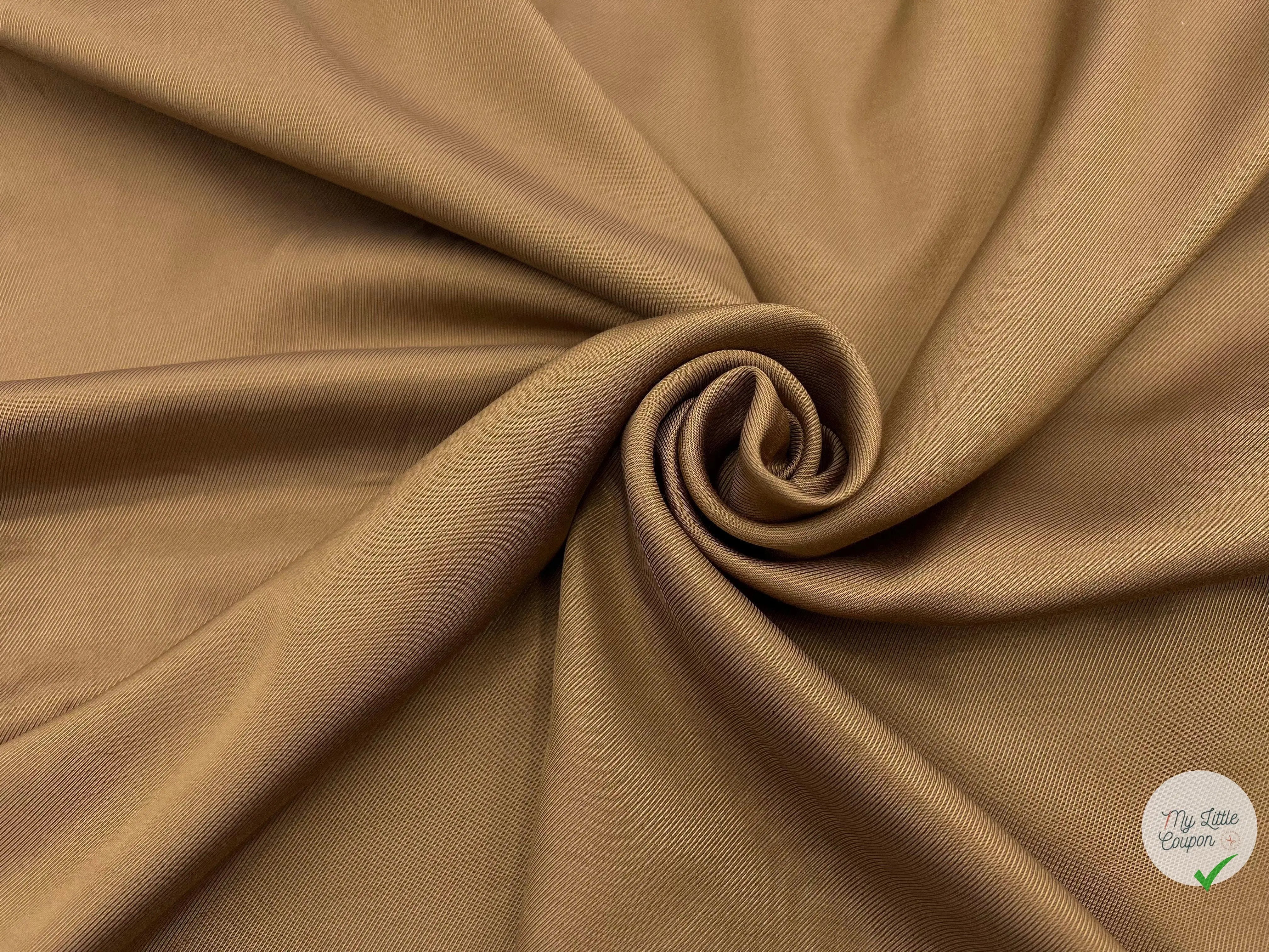 DOUBLURE SERGÉE CHAMOIS - My Little Coupon - tissu - coudre