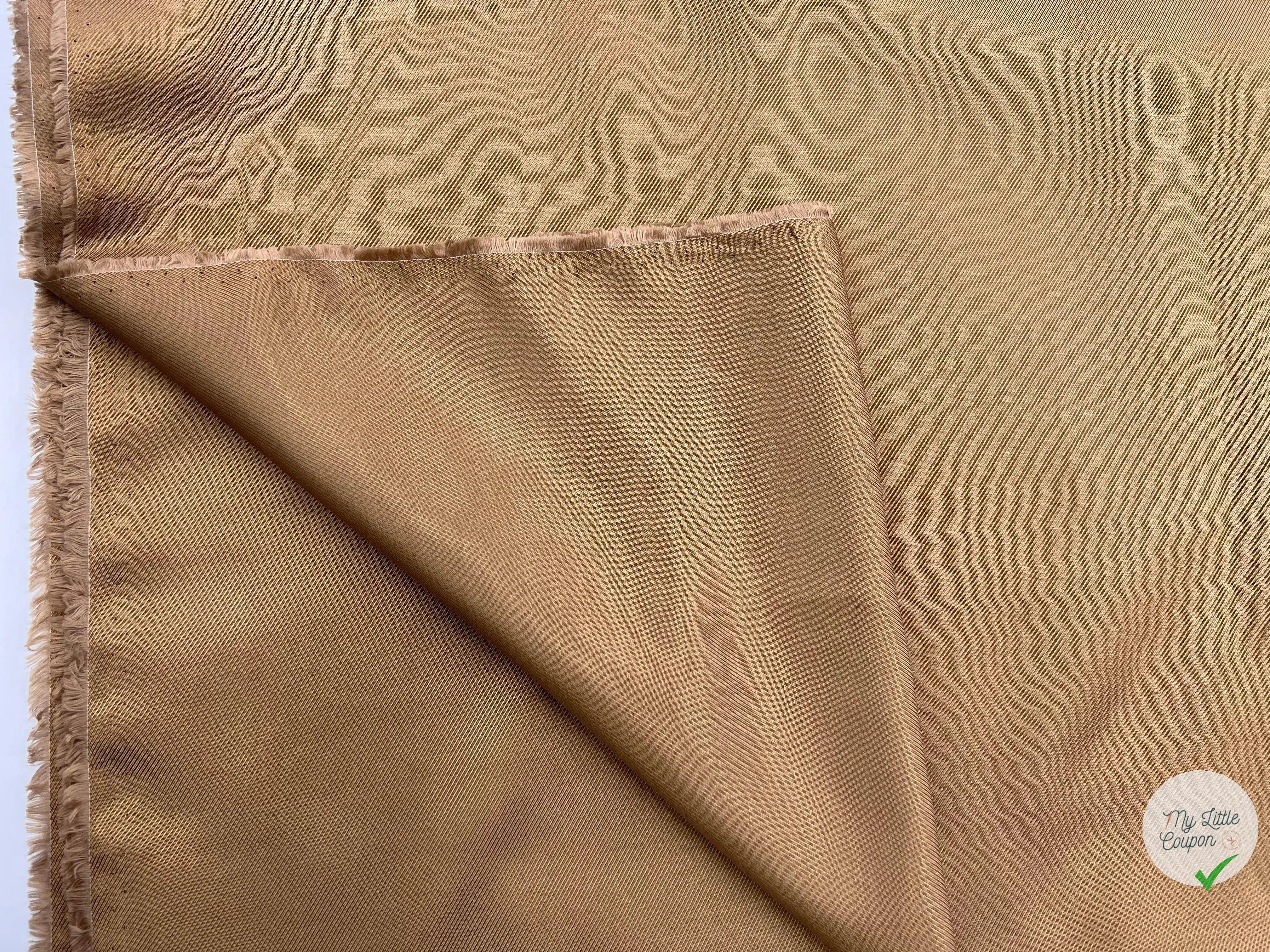 DOUBLURE SERGÉE CHAMOIS - My Little Coupon - tissu - coudre