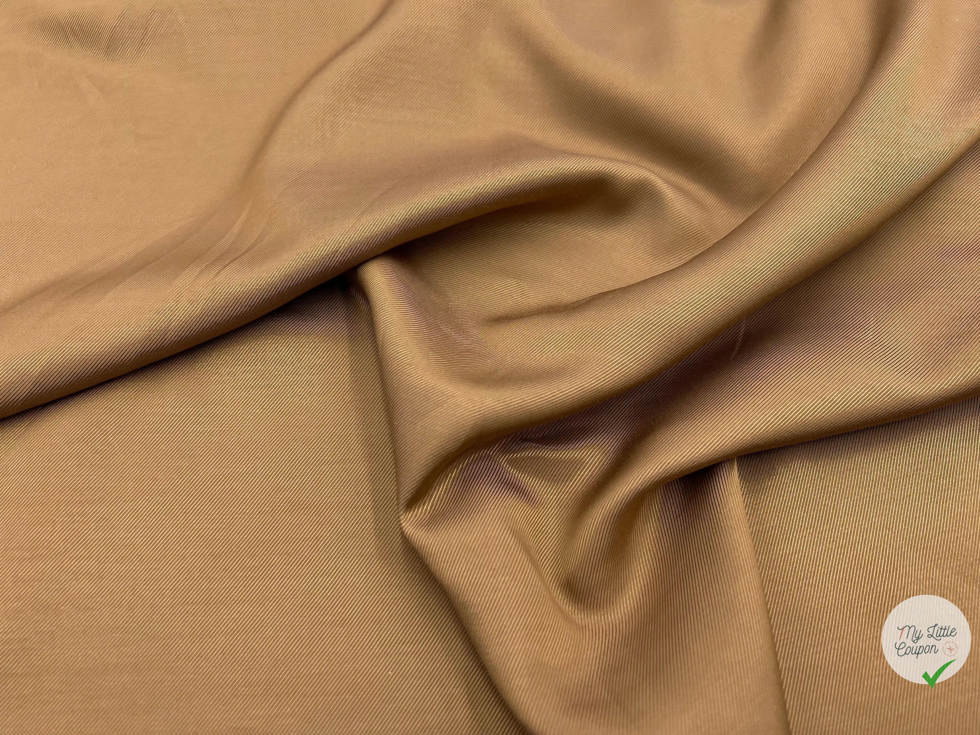 DOUBLURE SERGÉE CHAMOIS - My Little Coupon - tissu - coudre