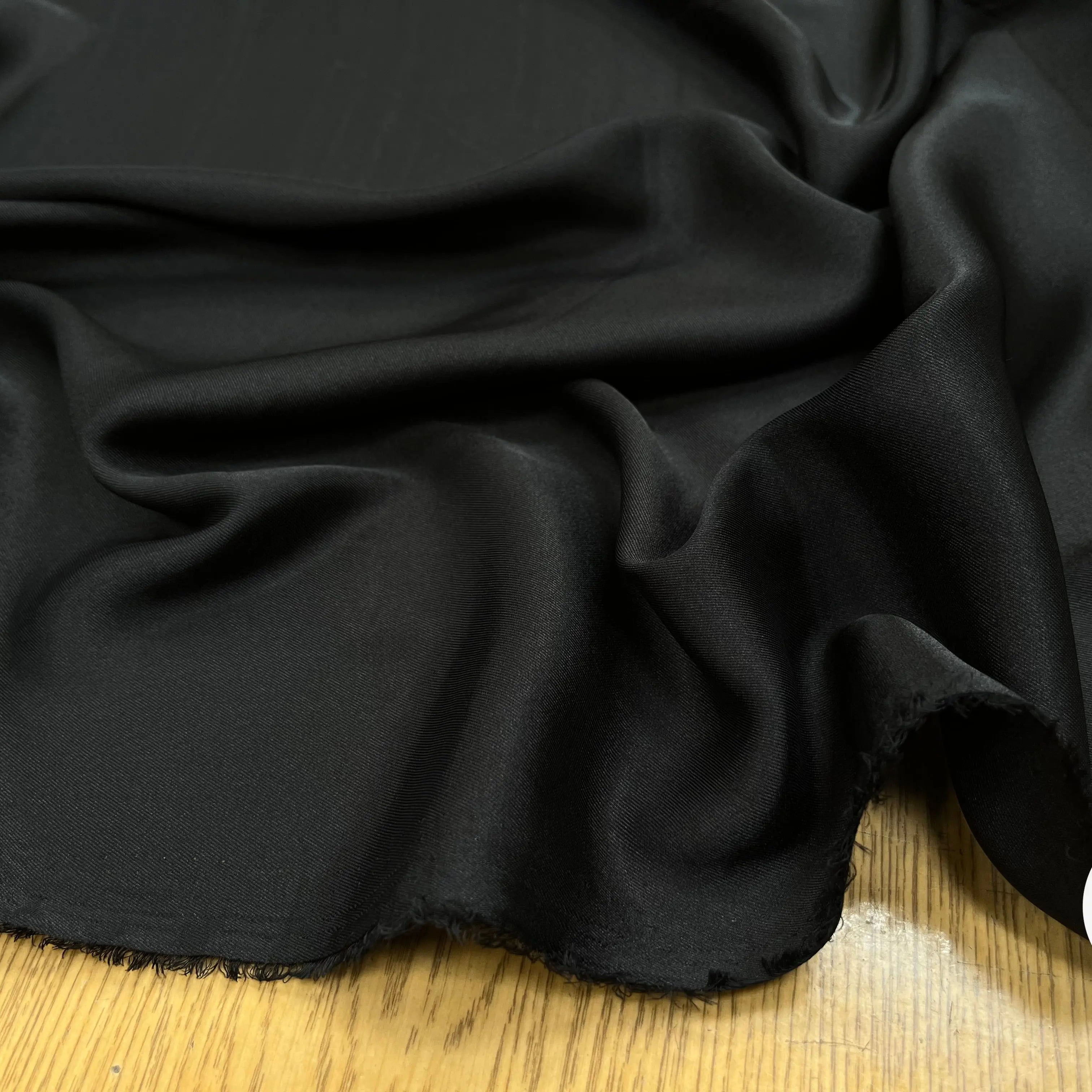 DOUBLURE SERGEE NOIR CHIC ET DOUCE - My Little Coupon