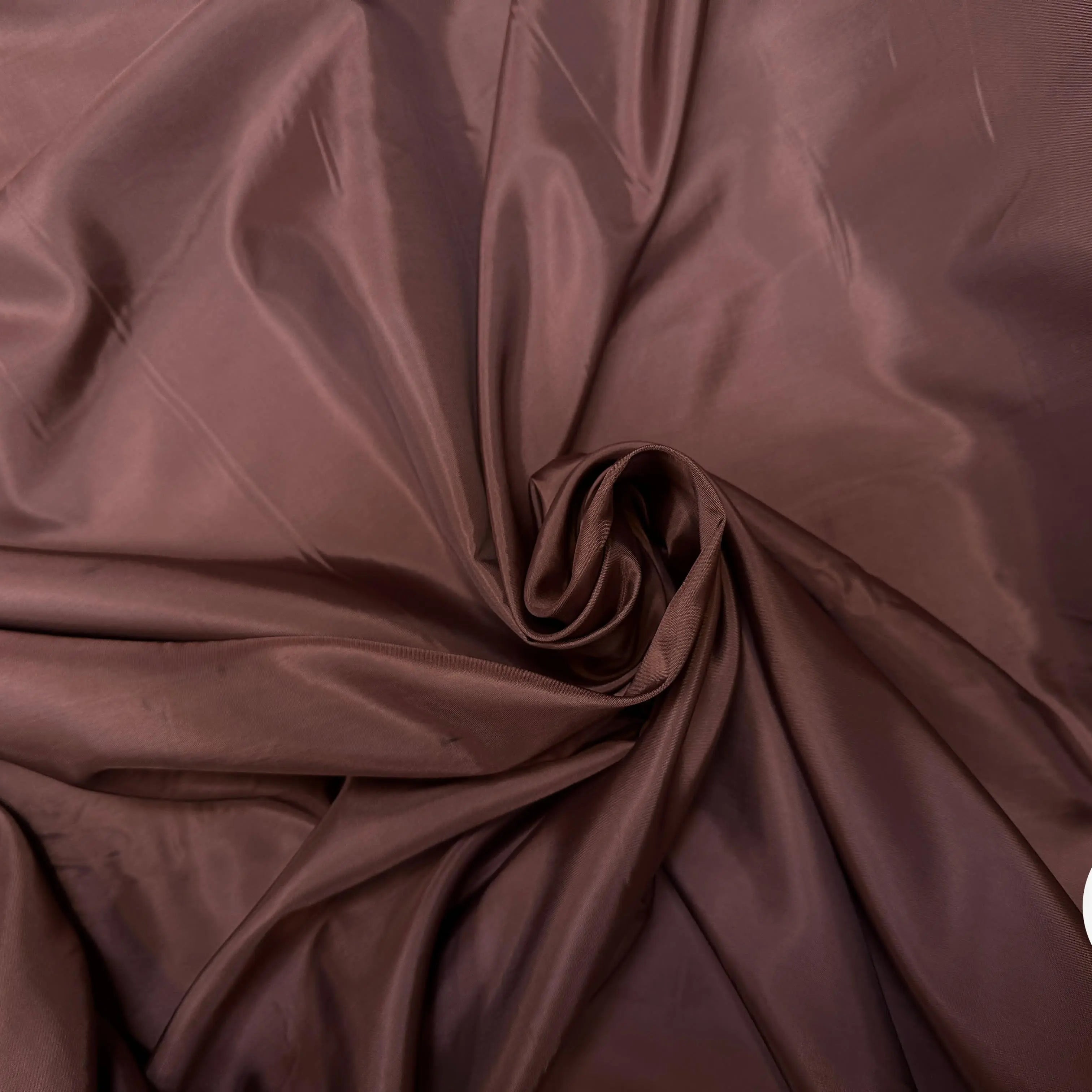 DOUBLURE TAFFETAS ACETATE GLACE AU CHOCOLAT - My Little Coupon