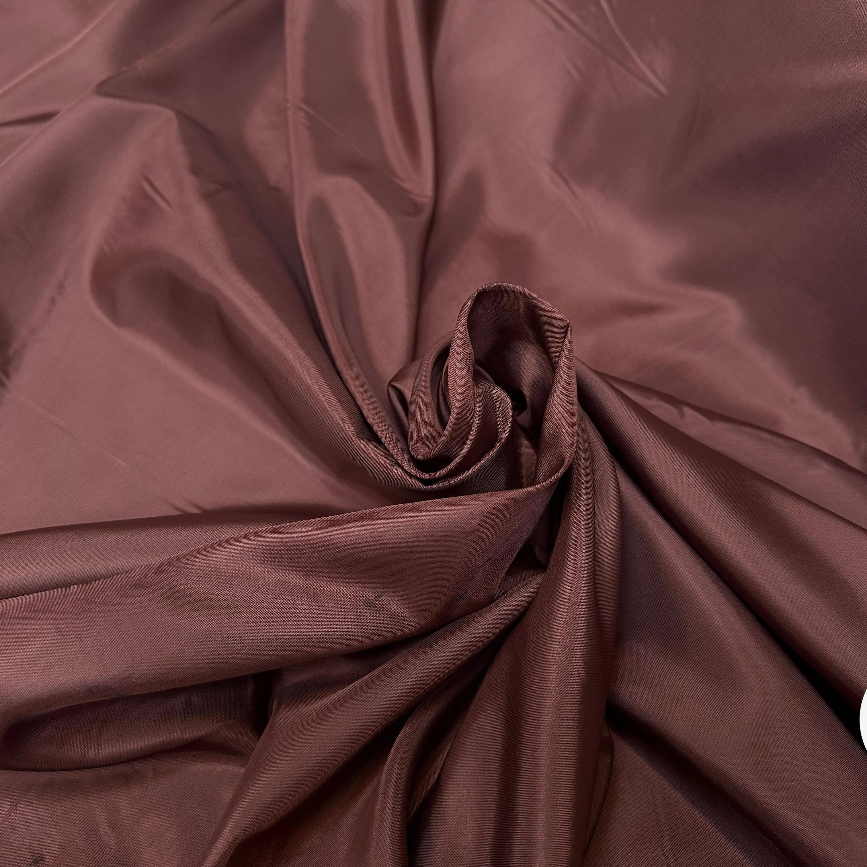 DOUBLURE TAFFETAS ACETATE GLACE AU CHOCOLAT - My Little Coupon