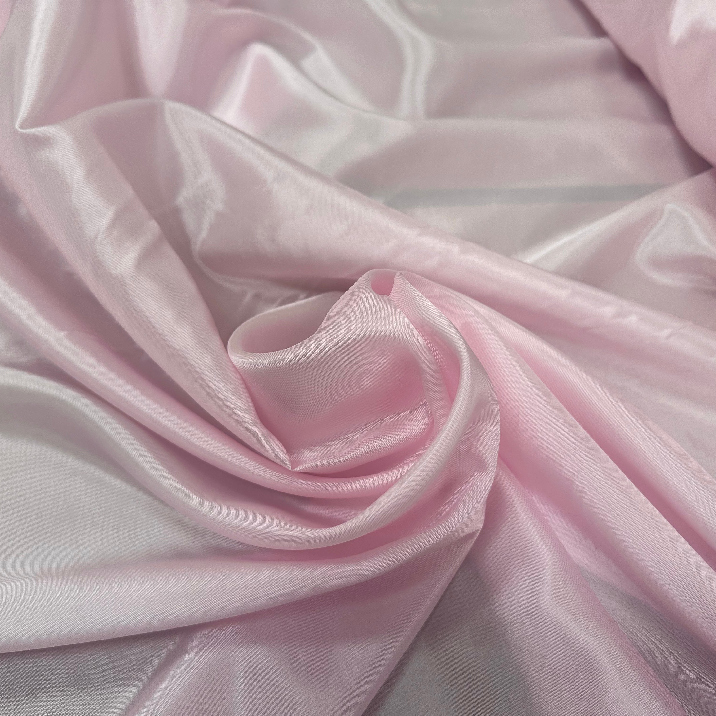 DOUBLURE TAFFETAS ACETATE ROSE BÉBÉ LOUIS - My Little Coupon