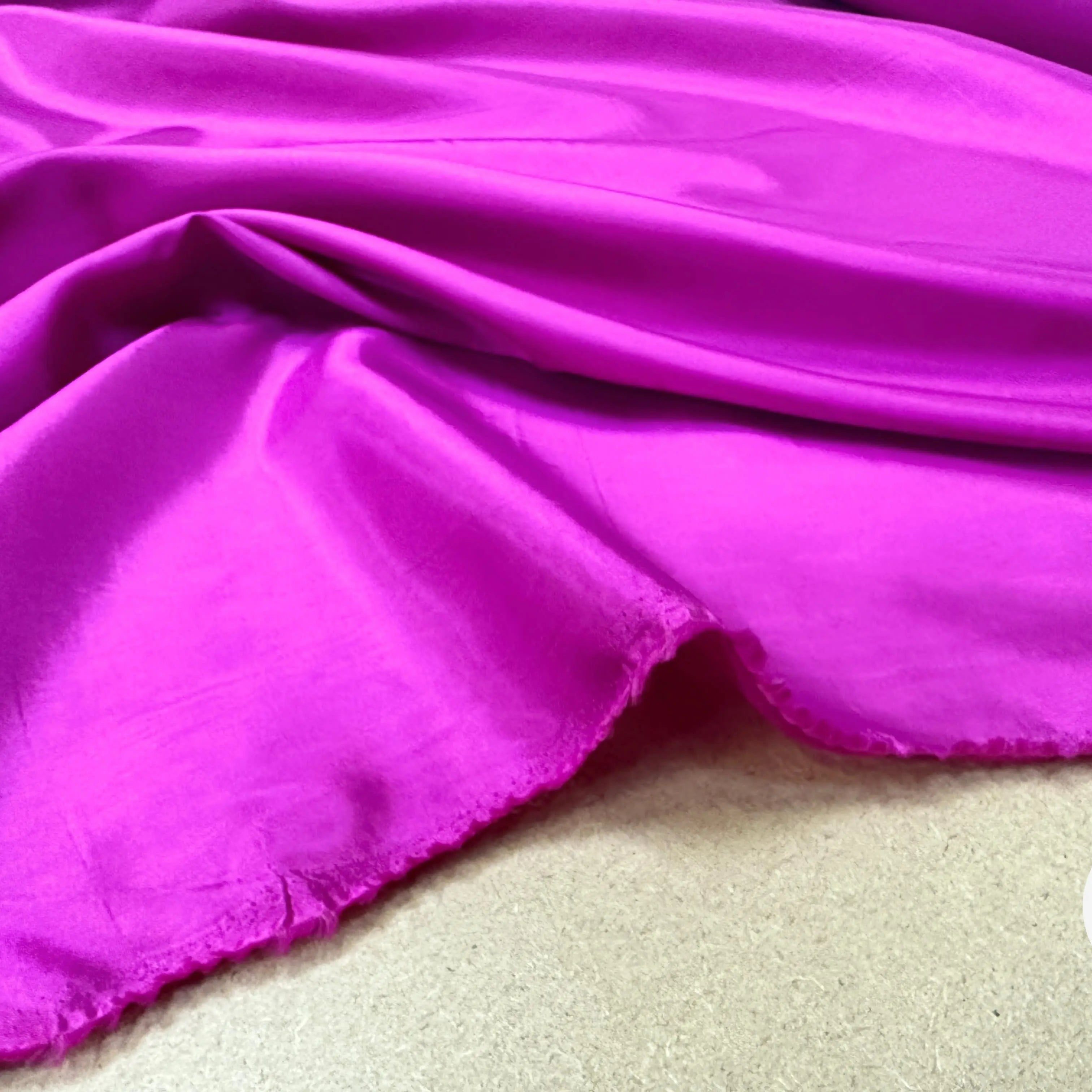 DOUBLURE TAFFETAS ACETATE ROSE FUSCHSIA - My Little Coupon