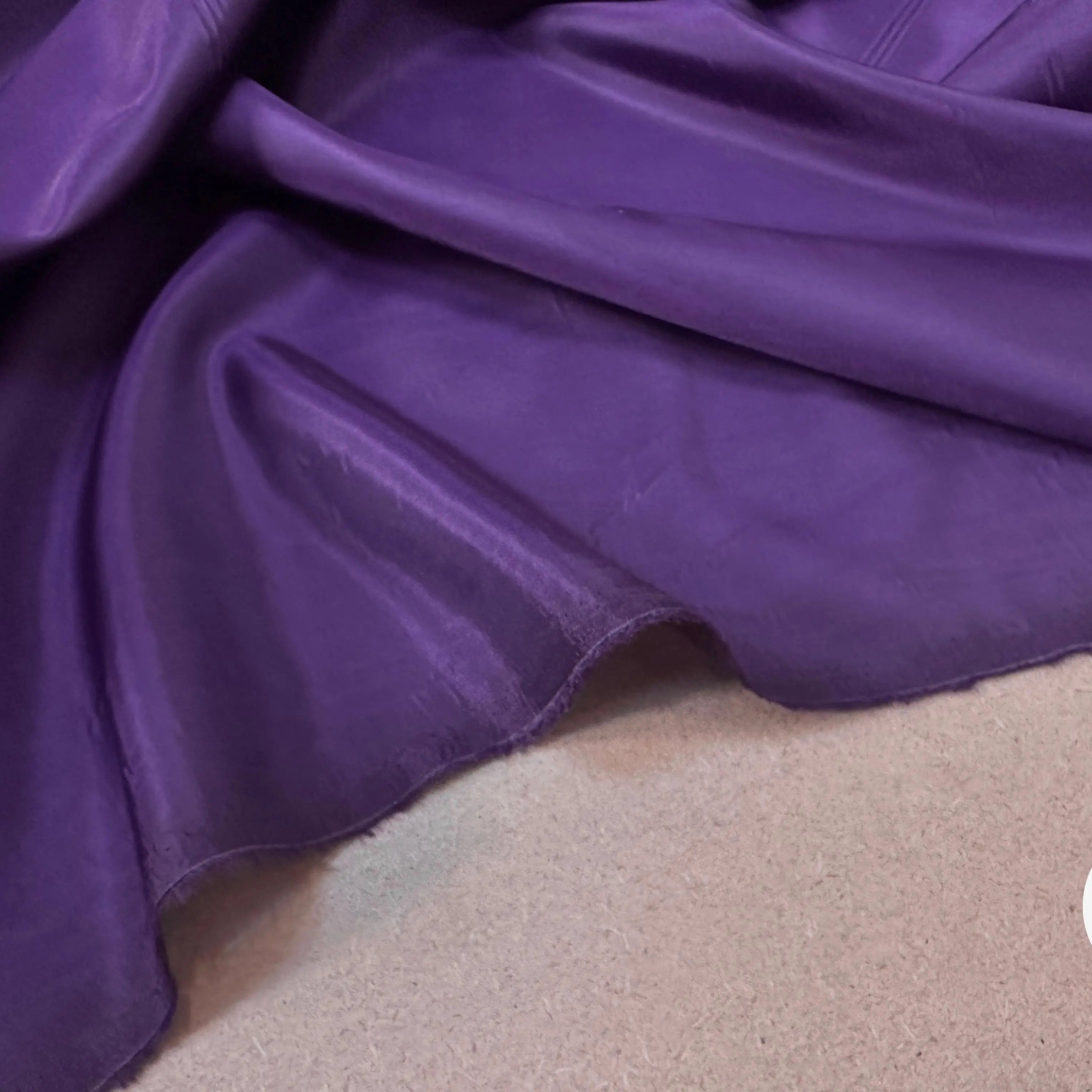 DOUBLURE TAFFETAS ACETATE VIOLET - My Little Coupon