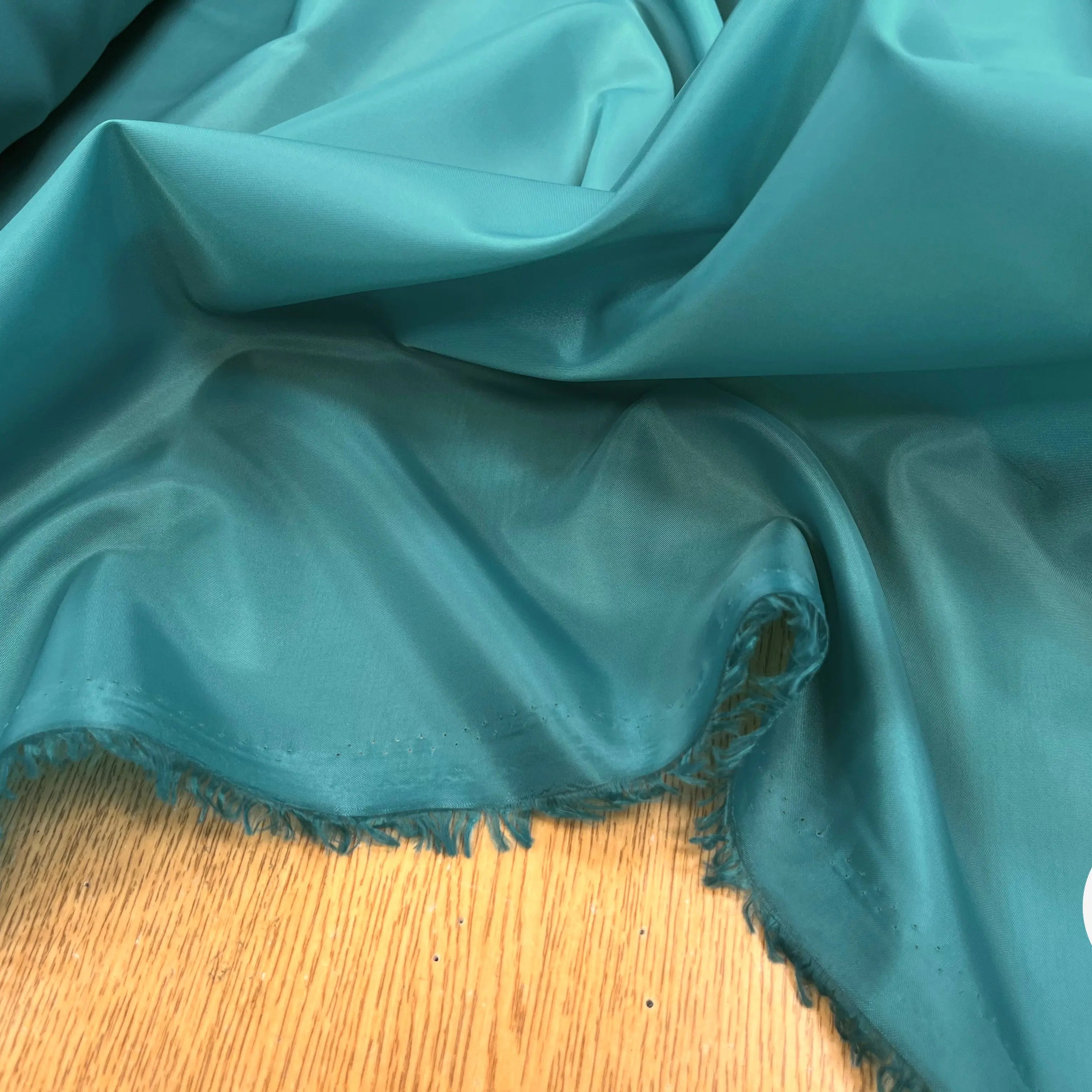 DOUBLURE TAFFETAS BLEU VERT - My Little Coupon