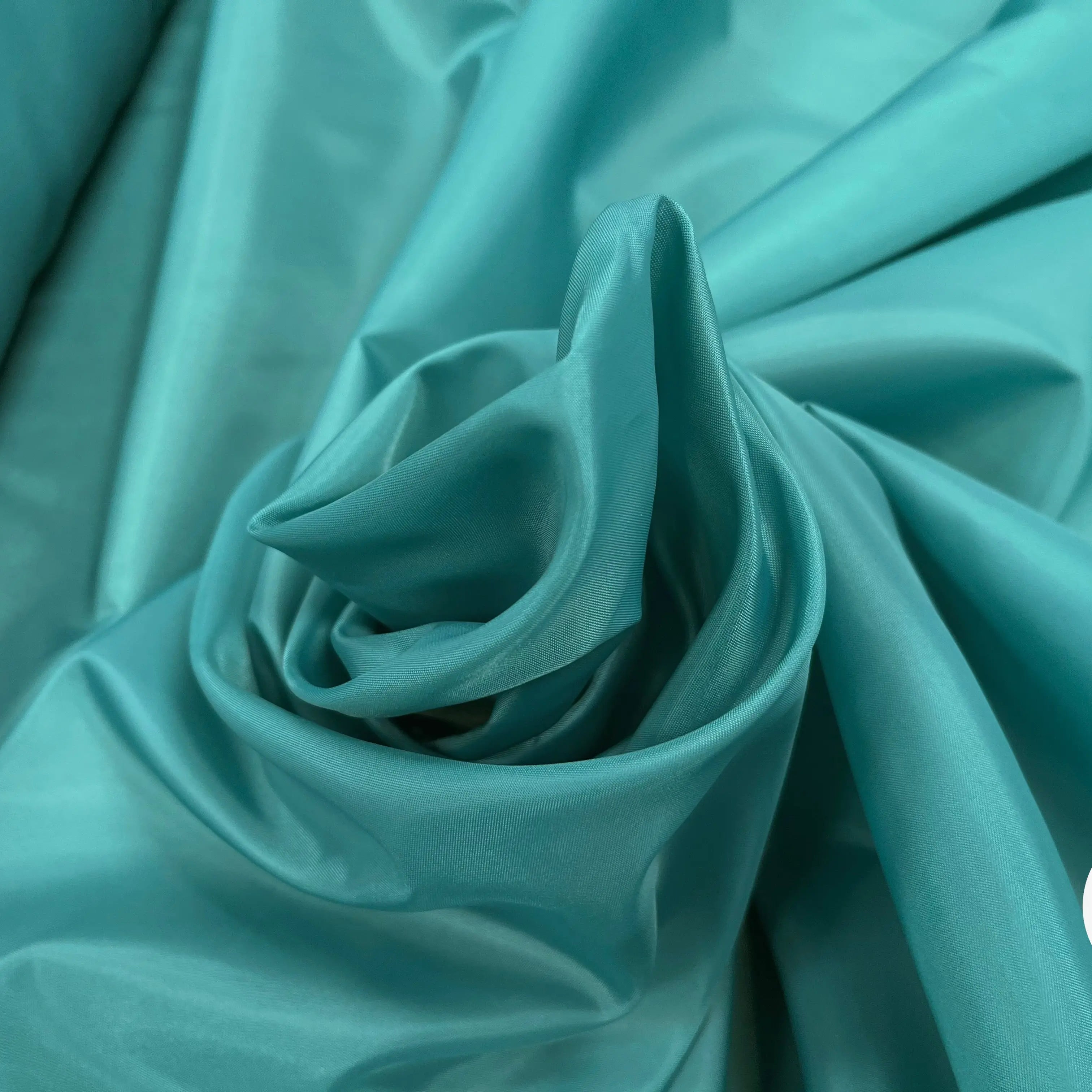 DOUBLURE TAFFETAS BLEU VERT - My Little Coupon