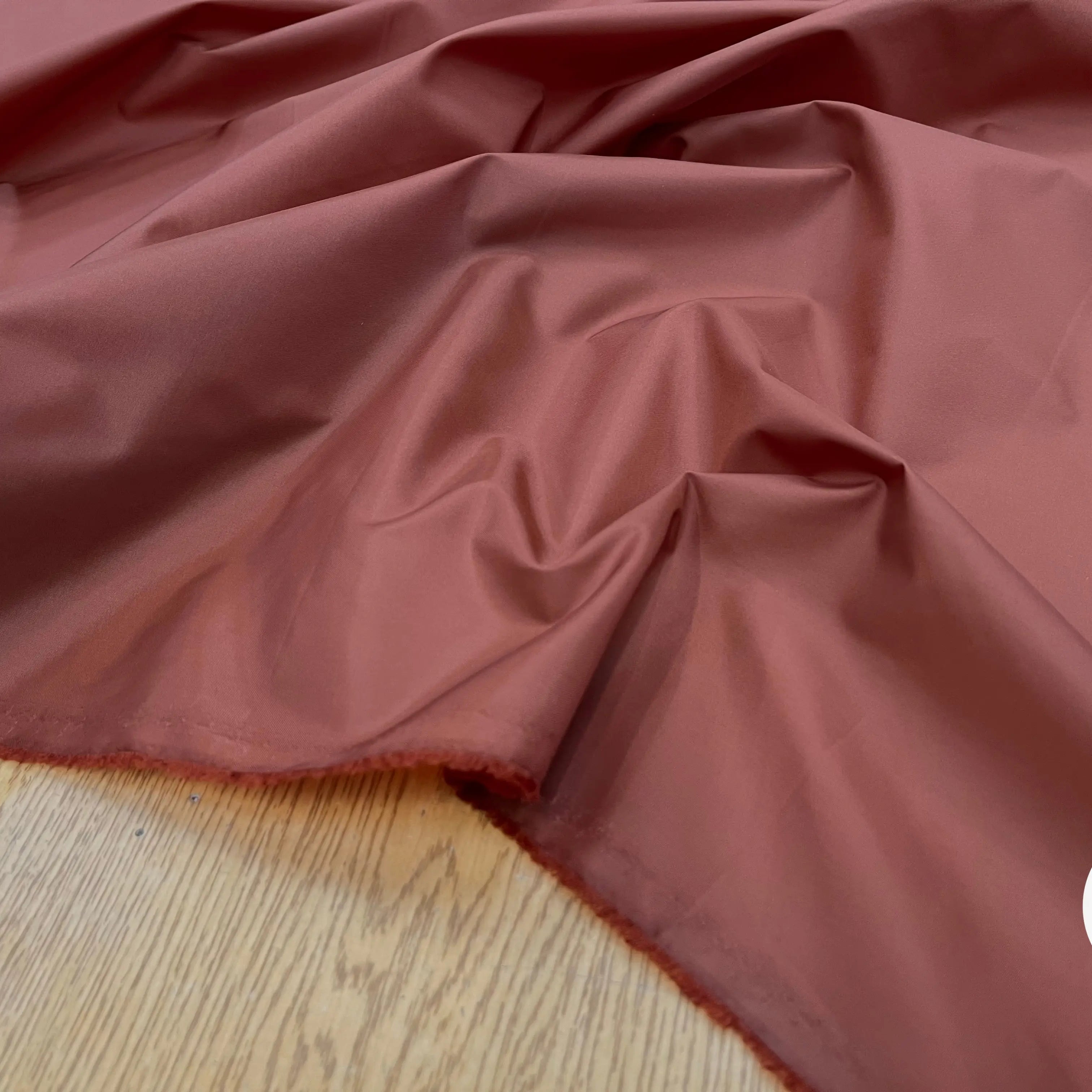 TAFFETAS VYNIL VETEMENT DE PLUIE MARRON BORDEAUX - My Little Coupon