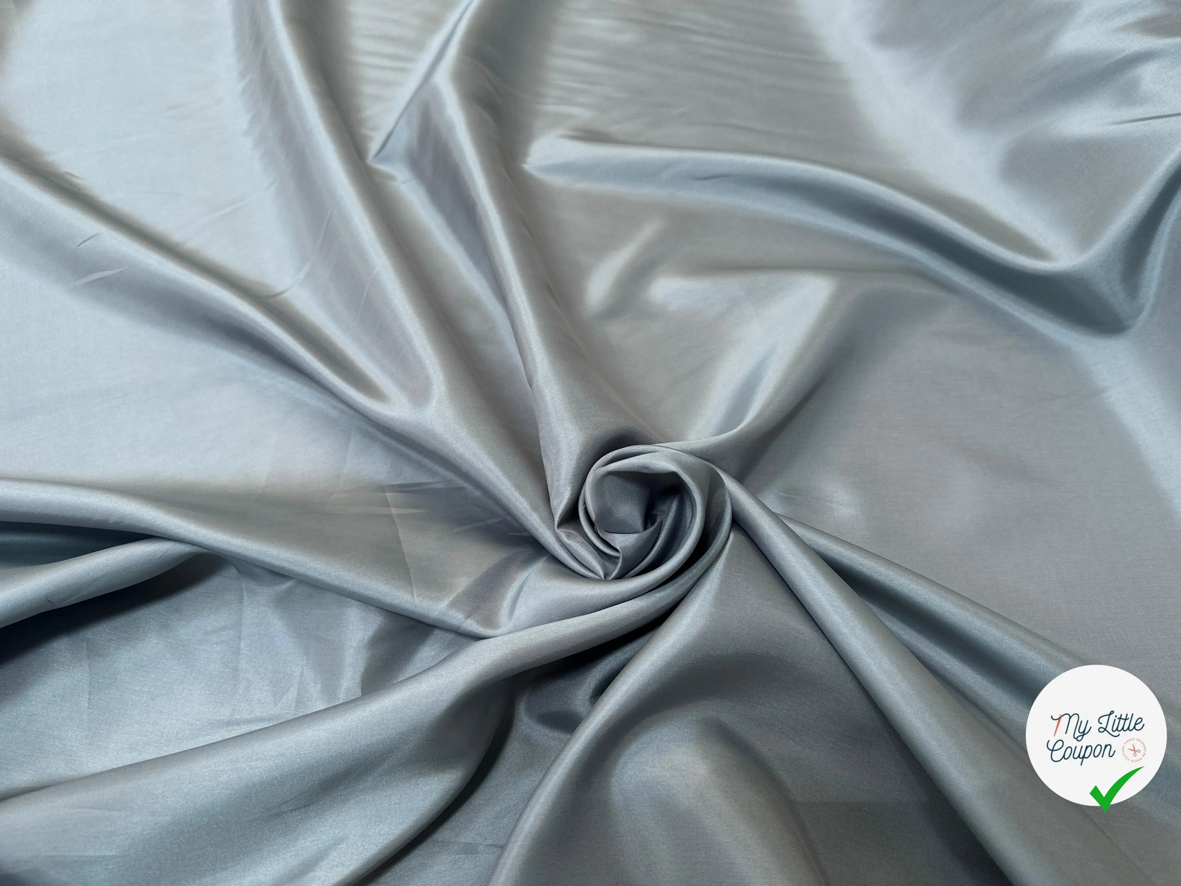 DOUBLURE TAFFETAS SHARK GREY - My Little Coupon