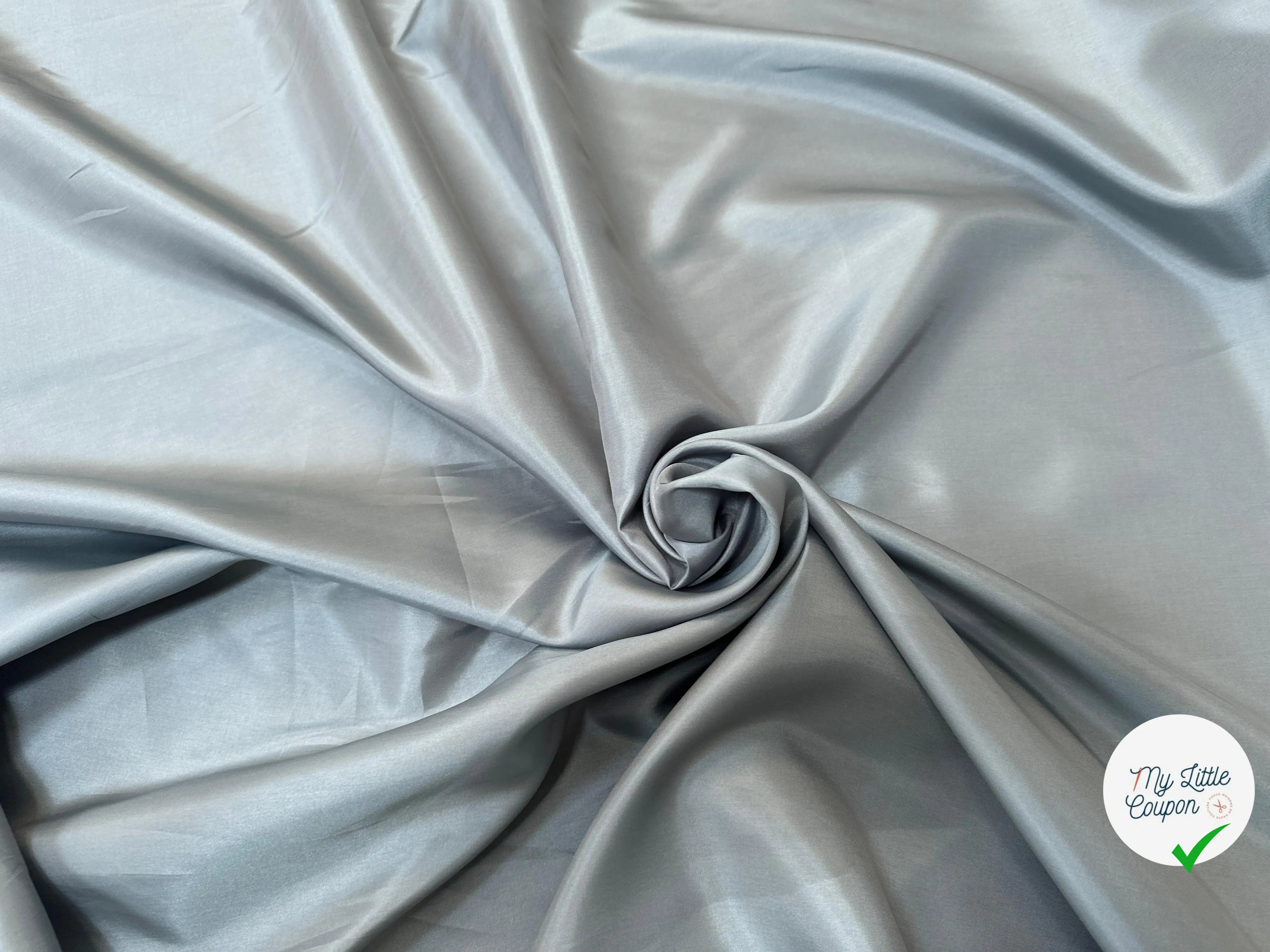 DOUBLURE TAFFETAS SHARK GREY - My Little Coupon