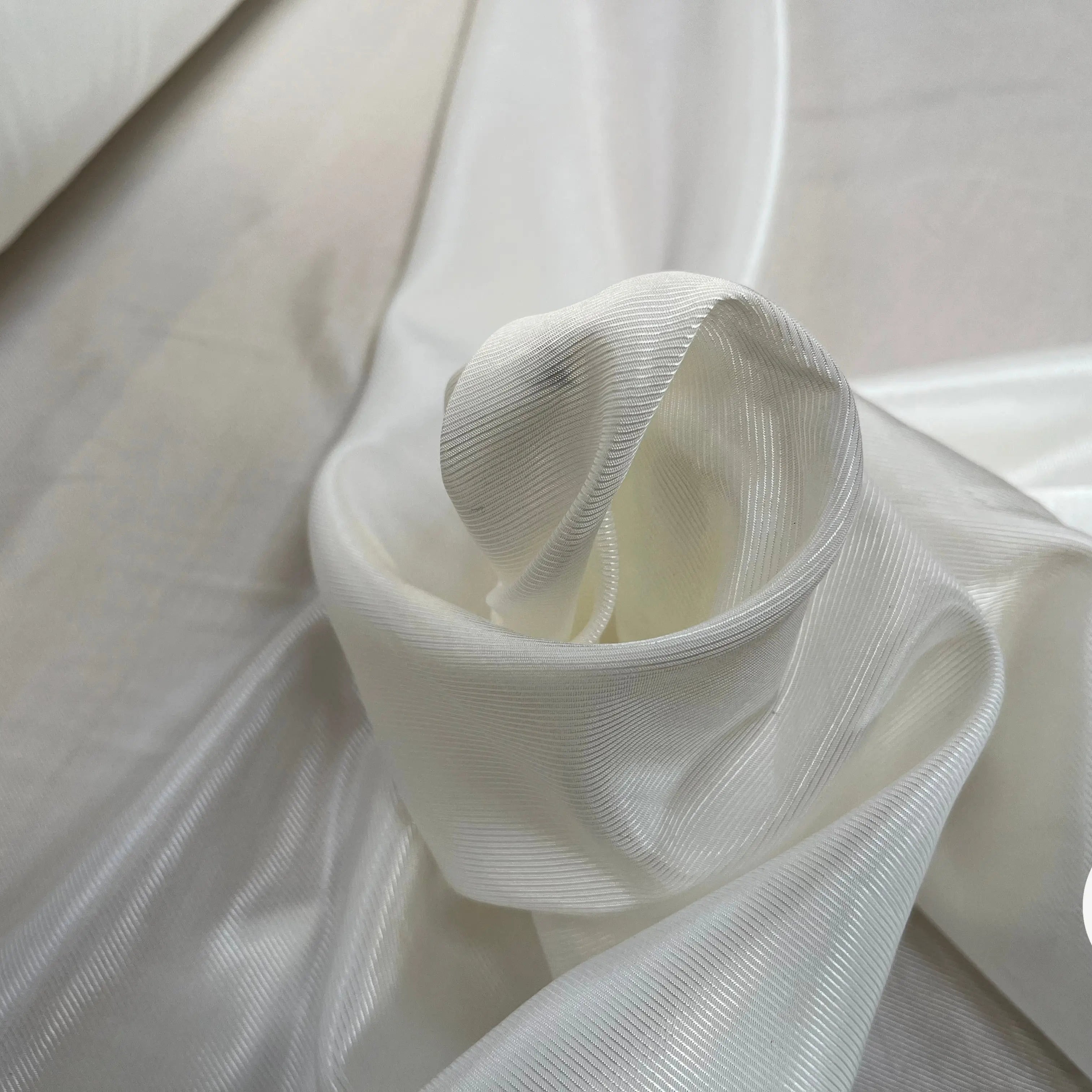 DOUBLURE UNI VISCOSE COTON BLANC SERGÉ* - My Little Coupon