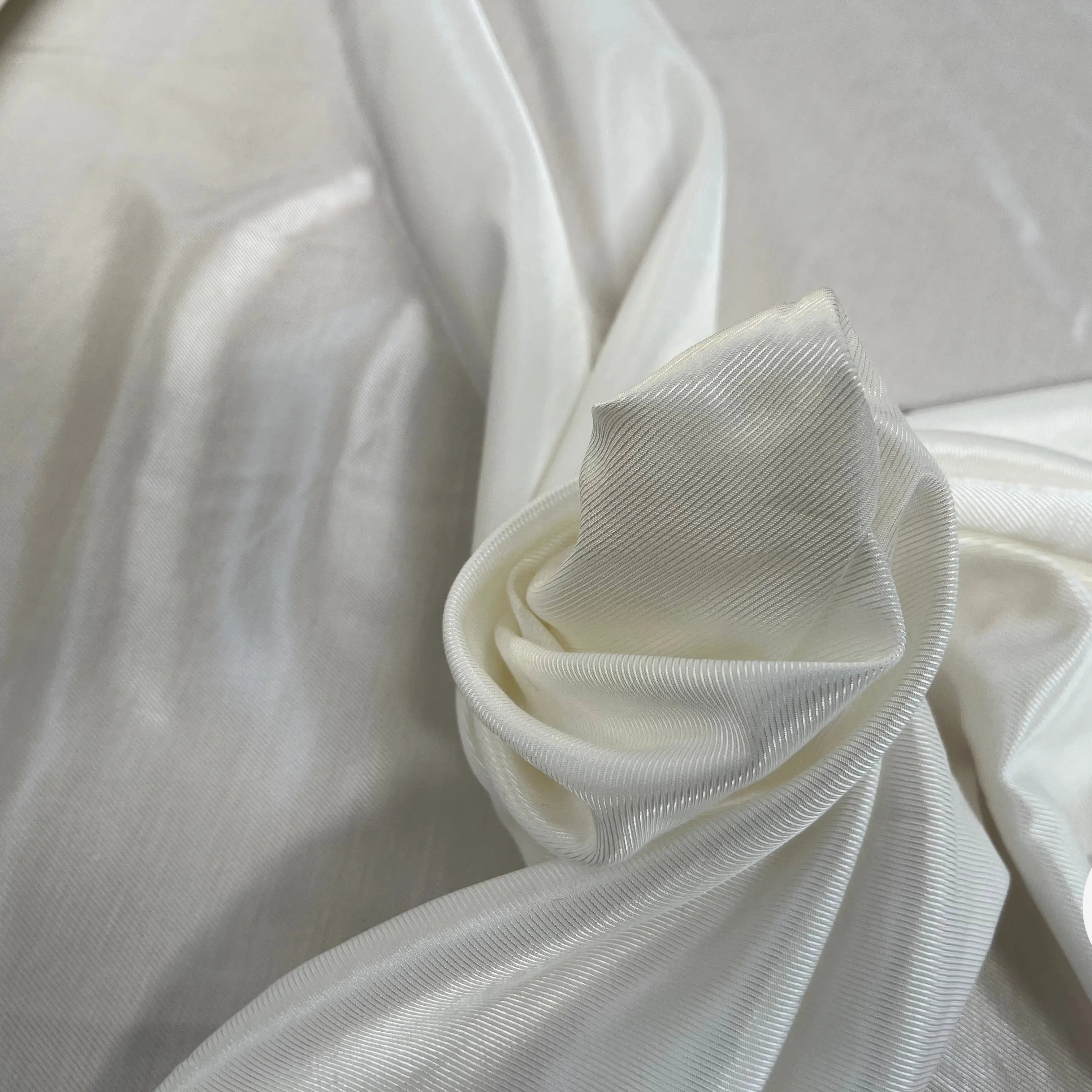 DOUBLURE UNI VISCOSE COTON BLANC SERGÉ* - My Little Coupon