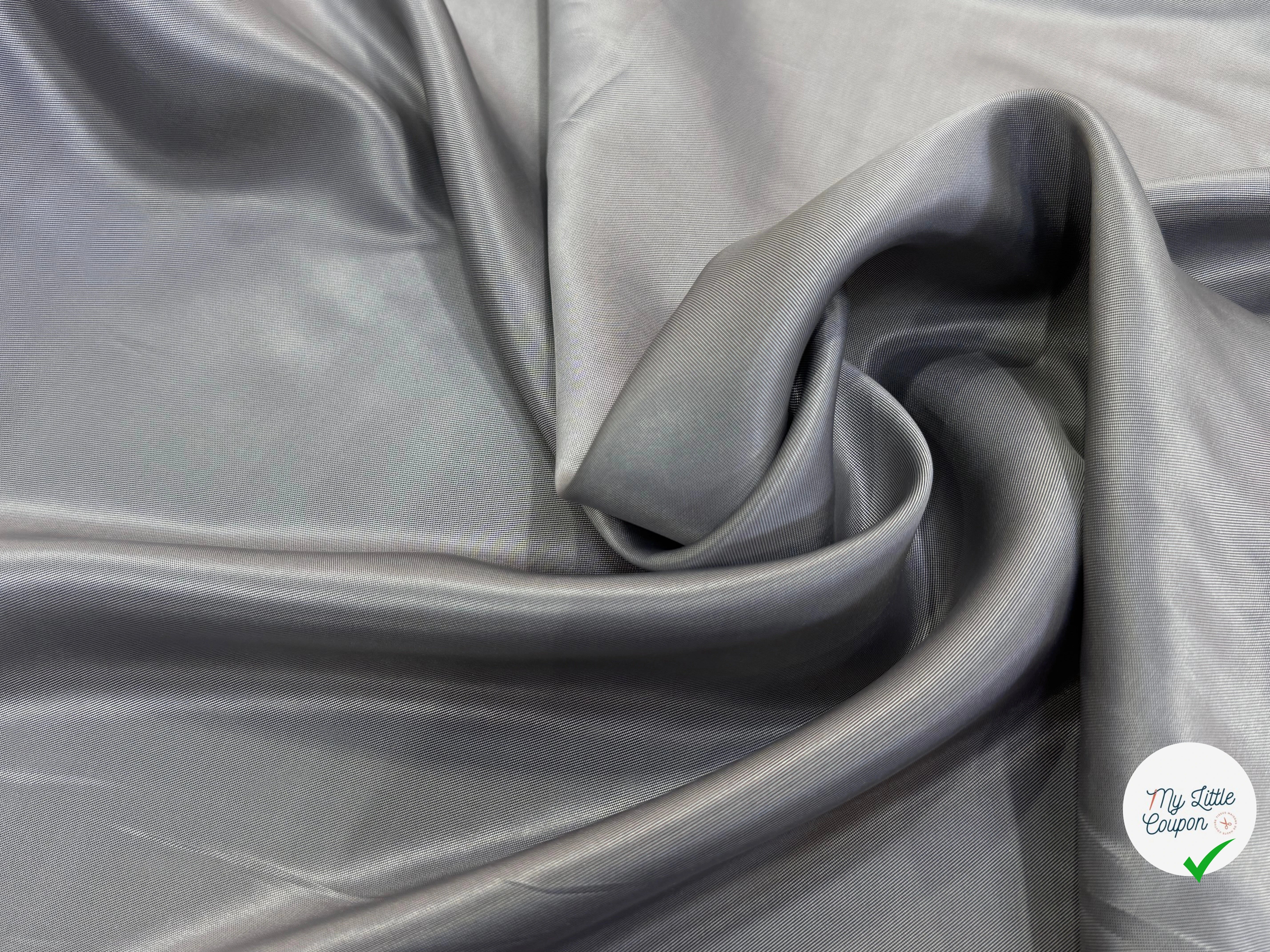 DOUBLURE VISCOSE ACETATE CAFFÉ LATÉ 49% VISCOSE - My Little Coupon