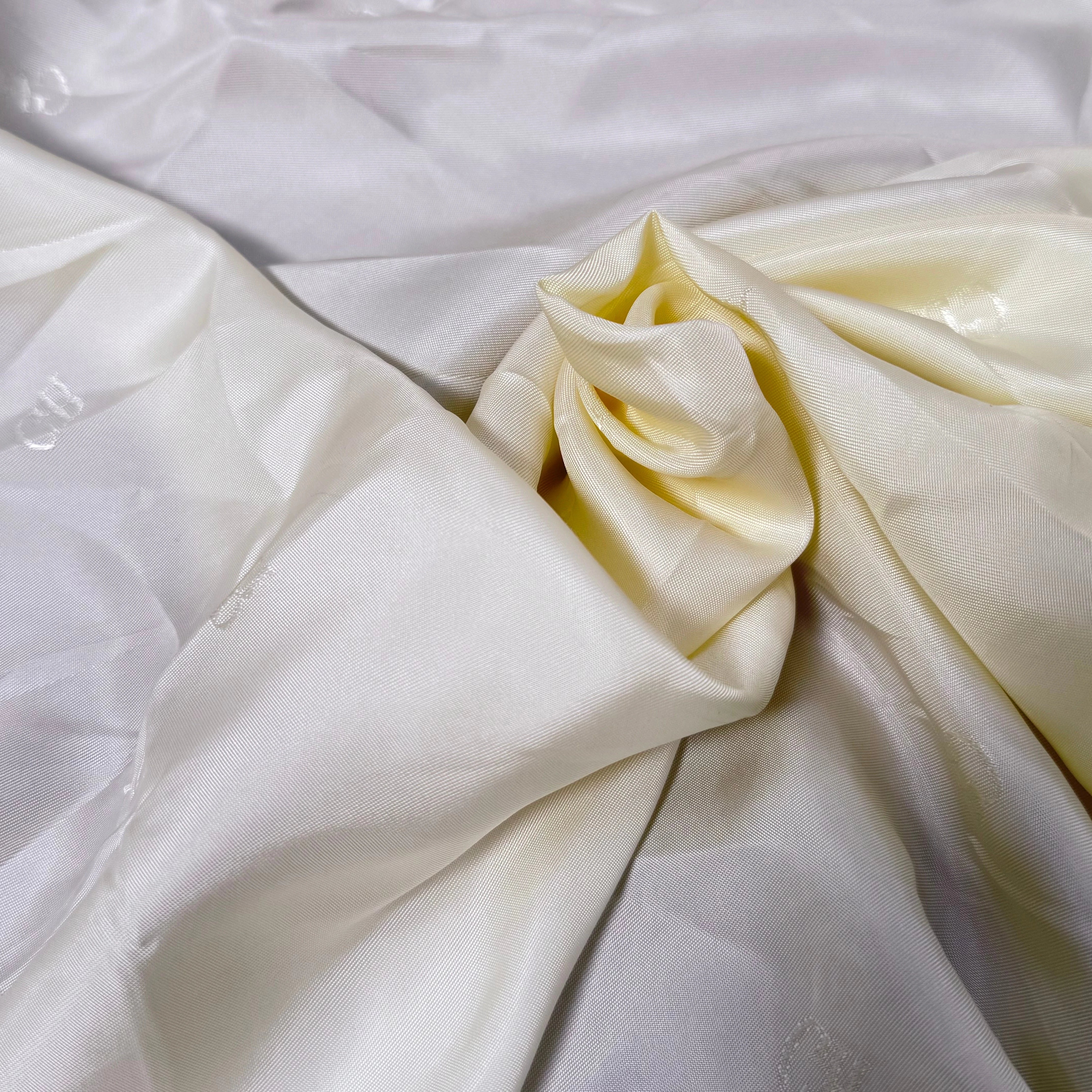 DOUBLURE VISCOSE ACETATE FROIDE #TAG GR ÉCRU LÉGÈREMENT VANILLE - My Little Coupon