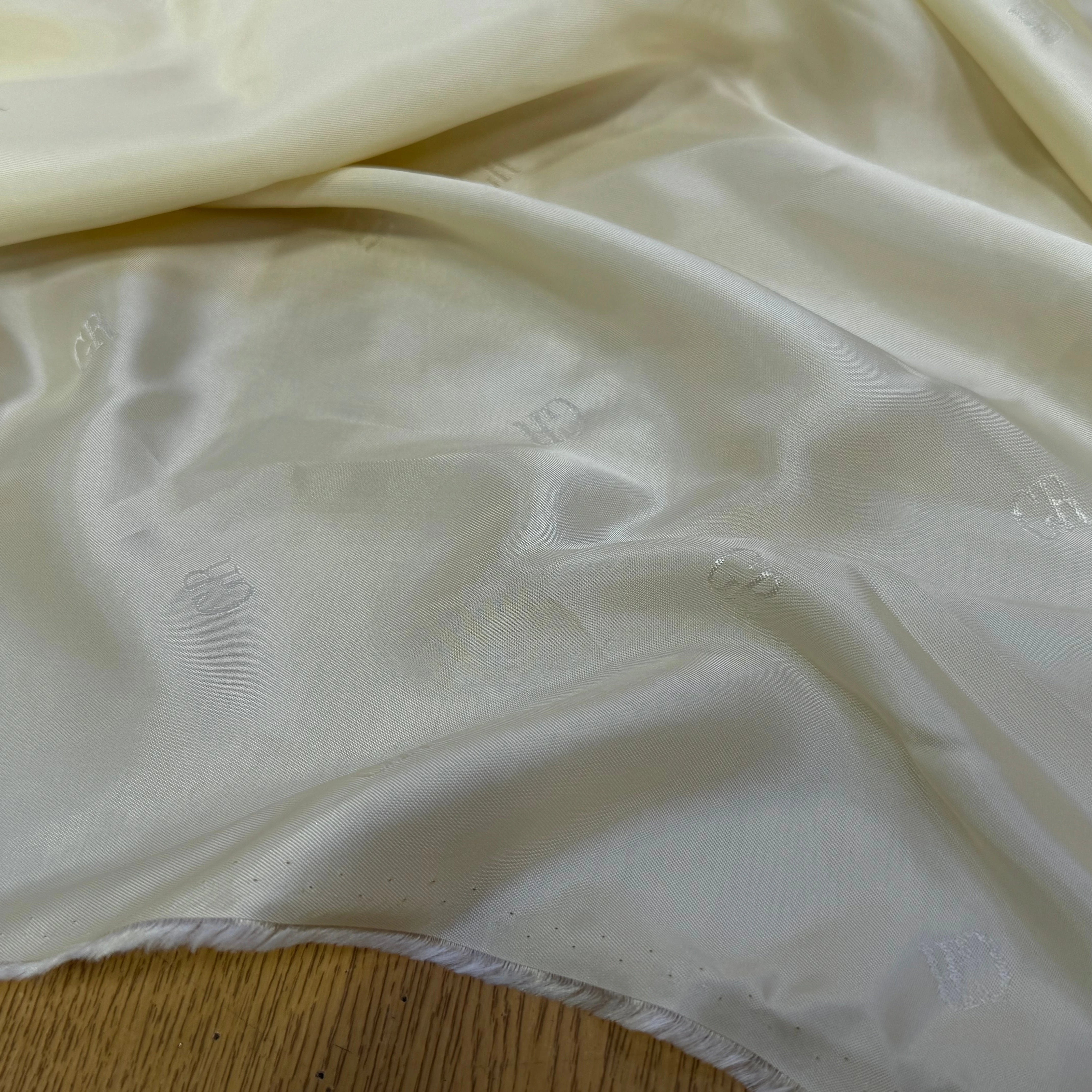 DOUBLURE VISCOSE ACETATE FROIDE #TAG GR JAUNE VANILLE - My Little Coupon