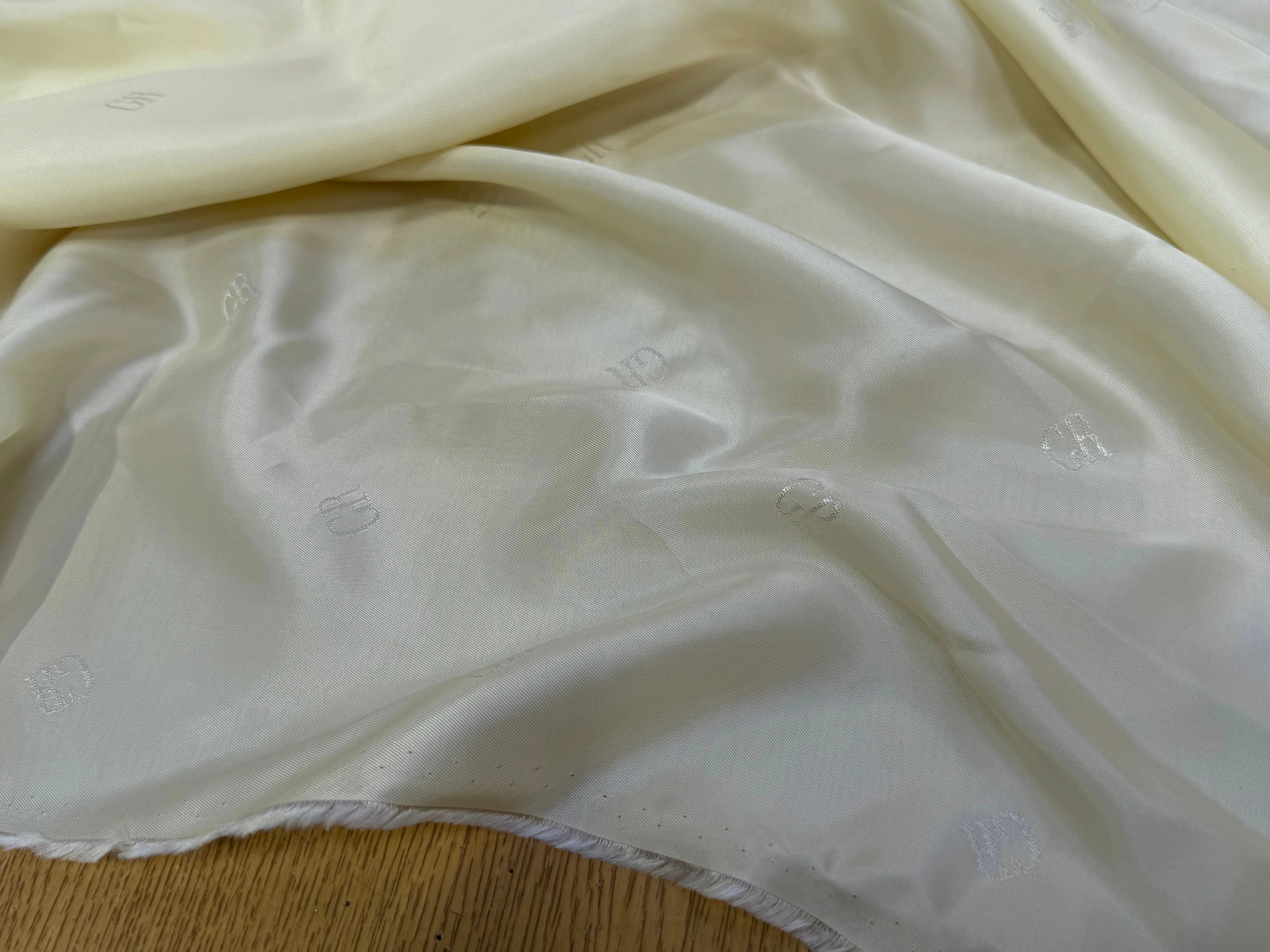 DOUBLURE VISCOSE ACETATE FROIDE #TAG GR JAUNE VANILLE - My Little Coupon