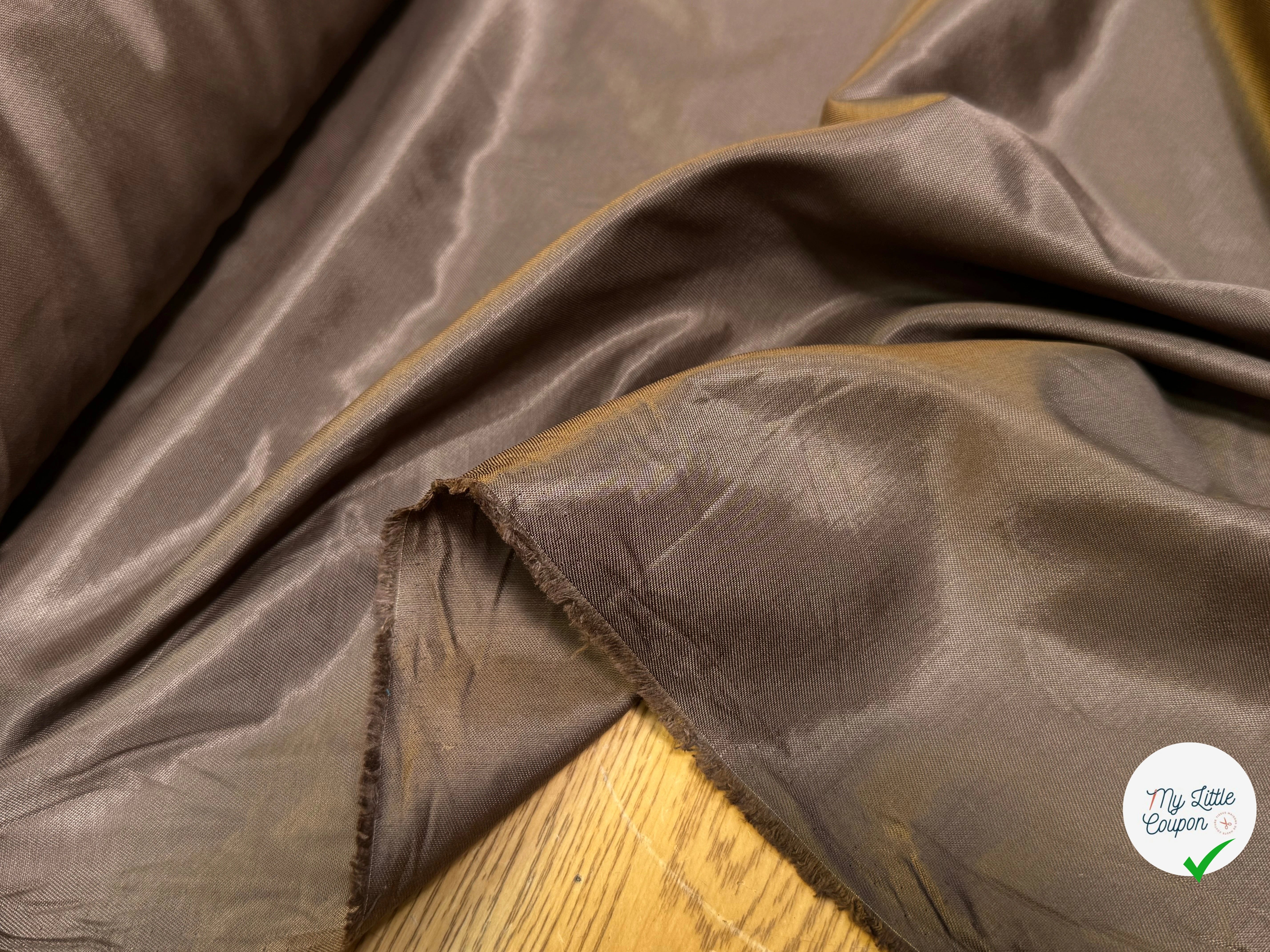 DOUBLURE VISCOSE CHOCO MARRON - My Little Coupon