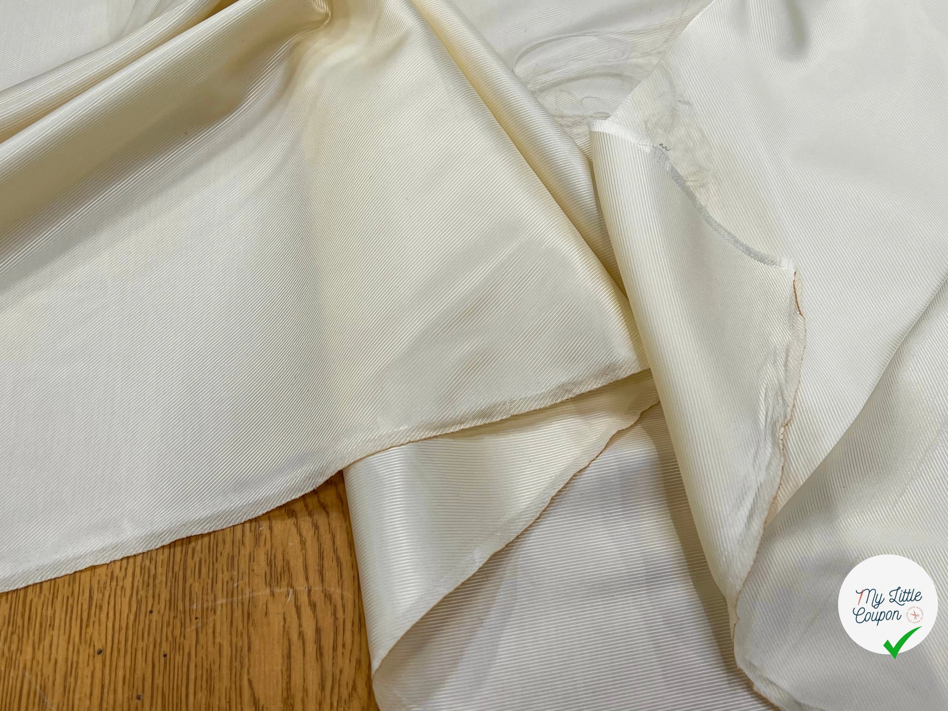 DOUBLURE VISCOSE DRILL BEIGE CLAIR 100% VI - My Little Coupon