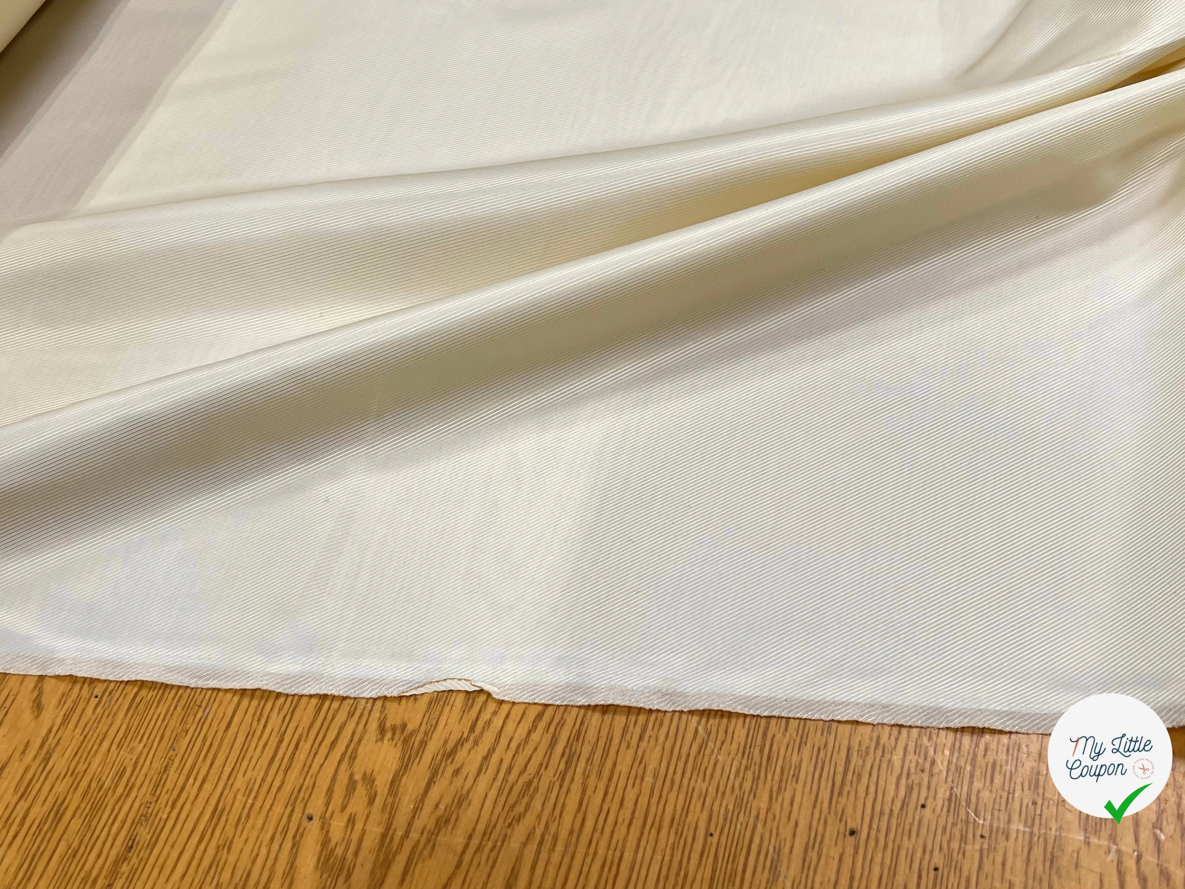 DOUBLURE VISCOSE DRILL BEIGE CLAIR 100% VI - My Little Coupon