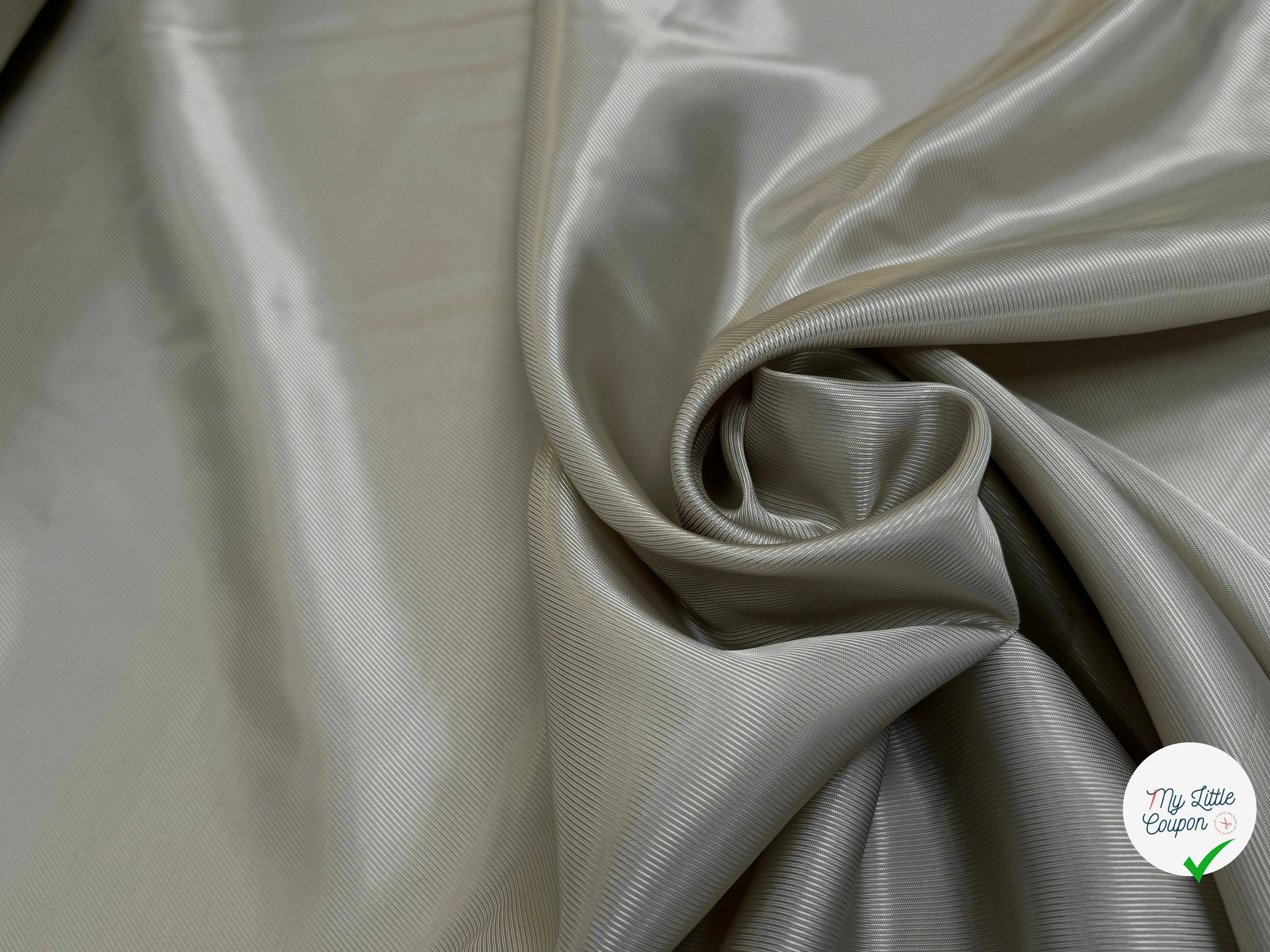 DOUBLURE VISCOSE DRILL BEIGE KAKI - My Little Coupon