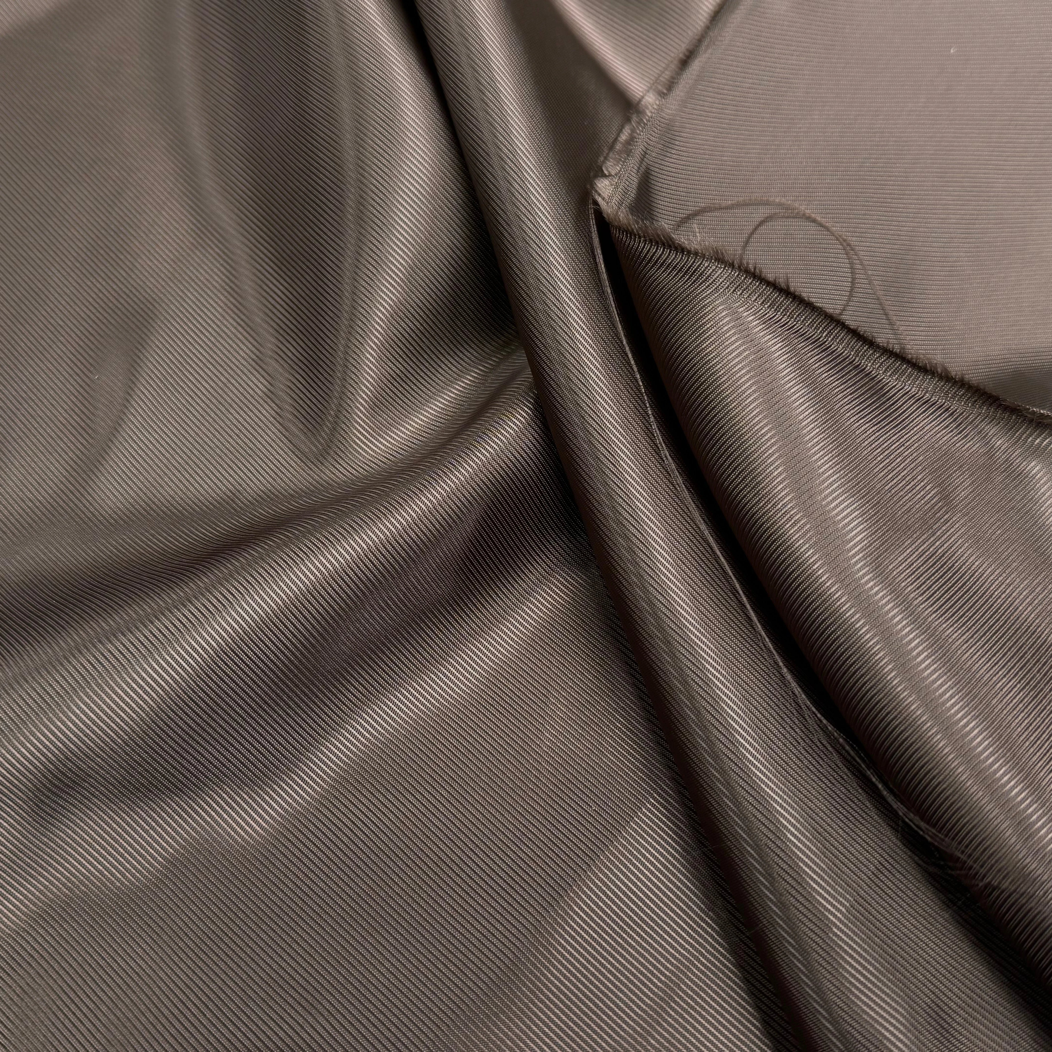 DOUBLURE VISCOSE DRILL MARRON NOISETTE - My Little Coupon