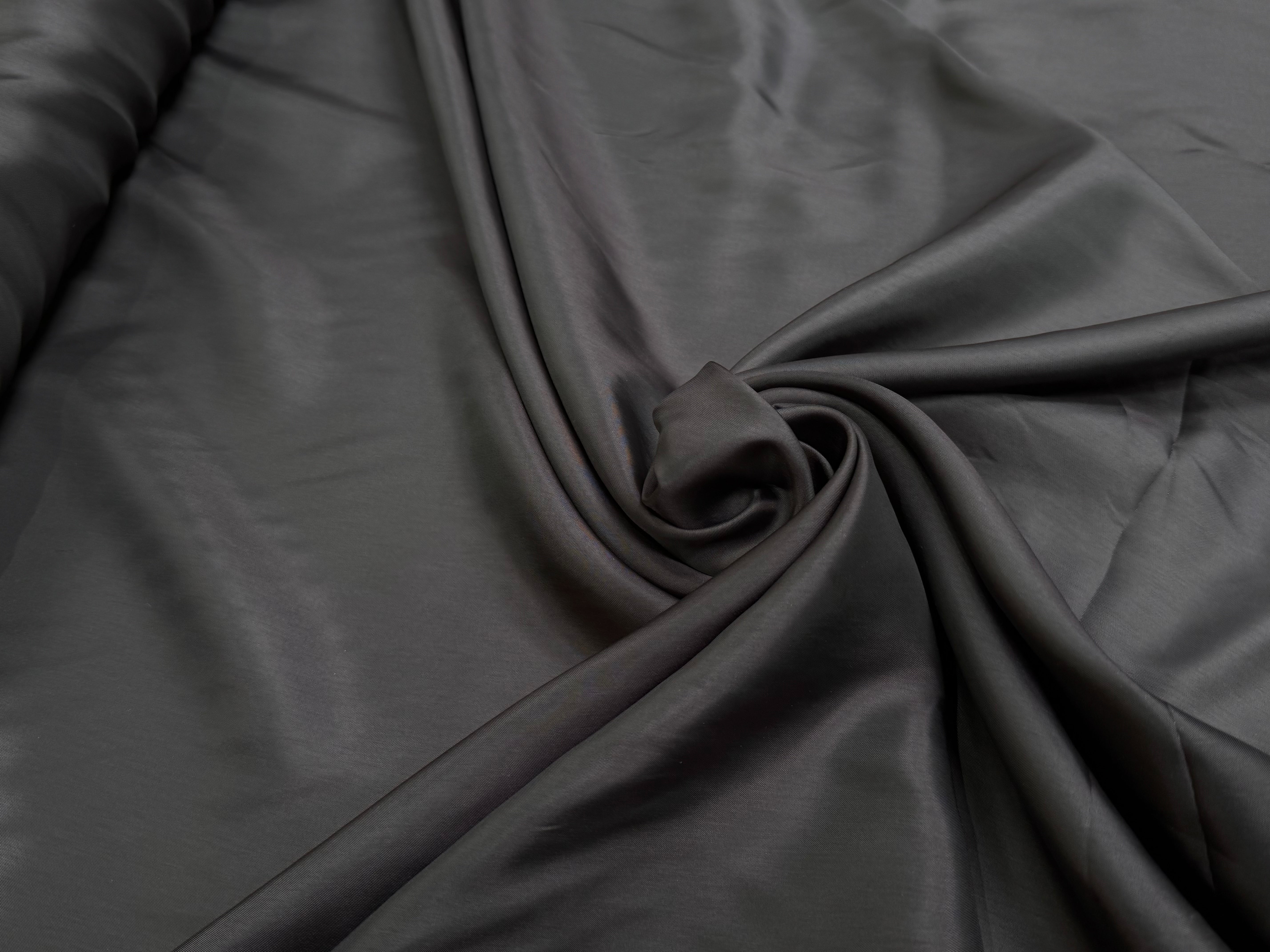 DOUBLURE VISCOSE FINE LISSE GRIS FONCÉ 80% VISCOSE - My Little Coupon