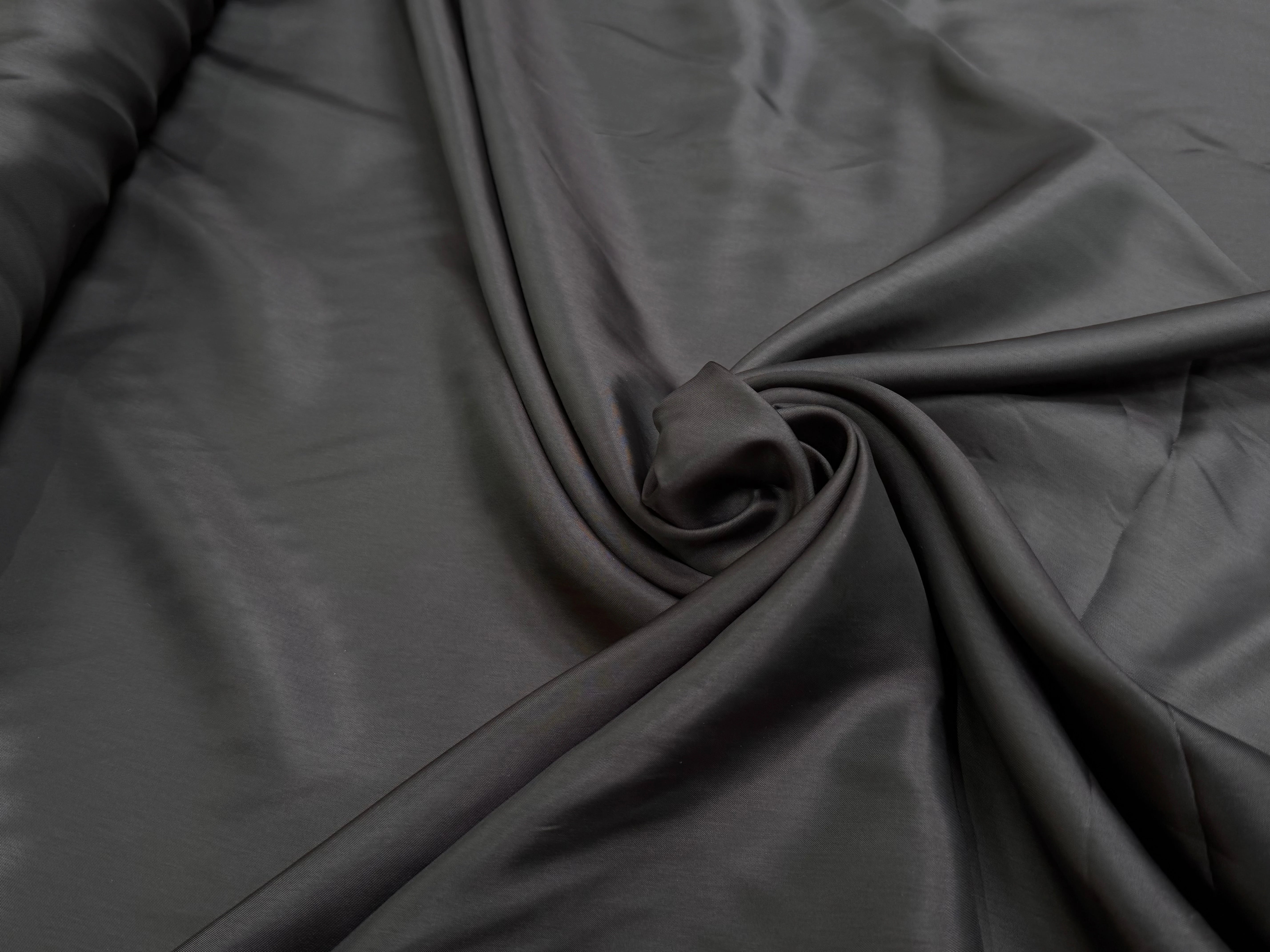 DOUBLURE VISCOSE FINE LISSE GRIS FONCÉ 80% VISCOSE - My Little Coupon
