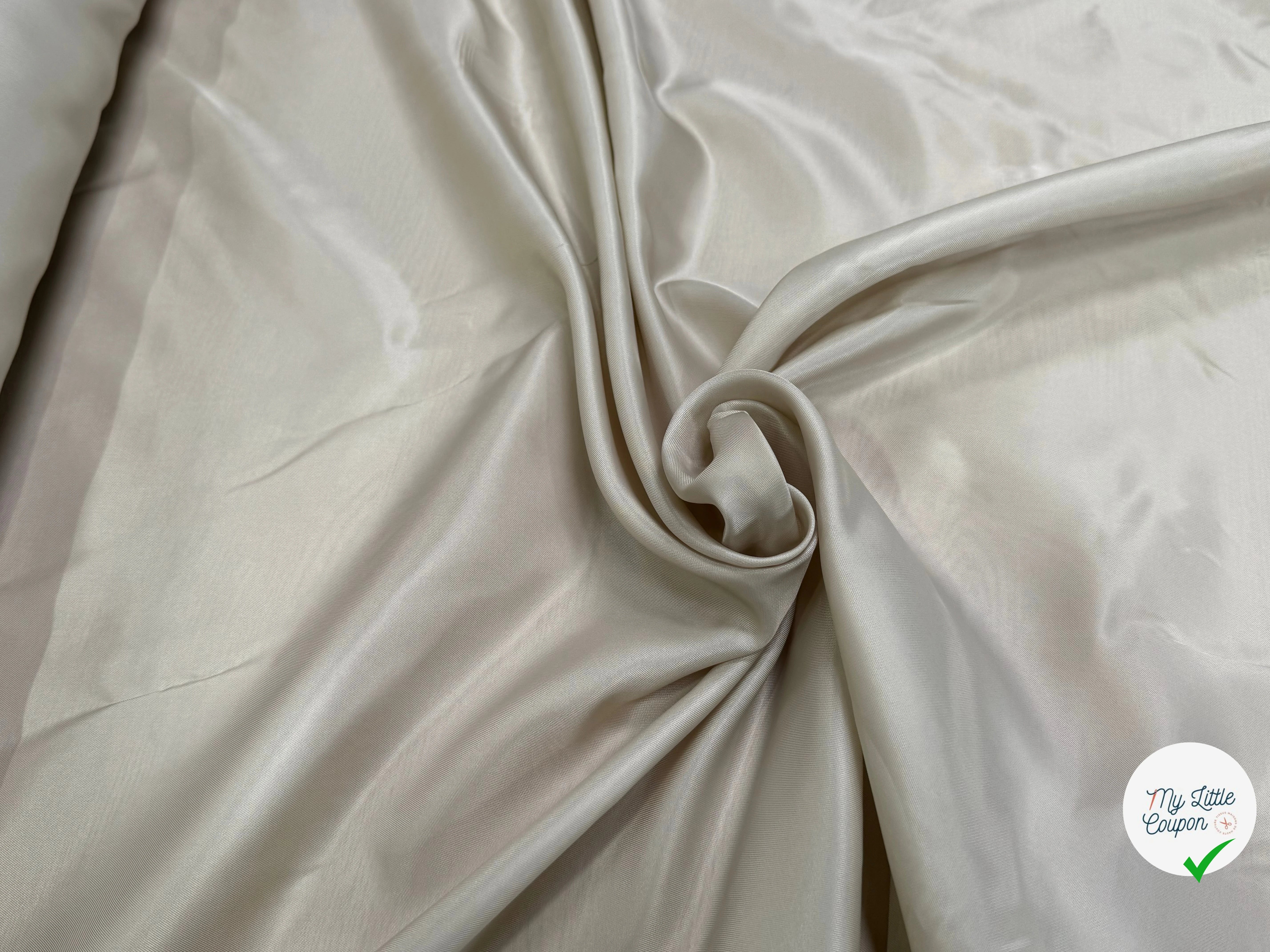 DOUBLURE VISCOSE FROIDE LISSE BEIGE - My Little Coupon
