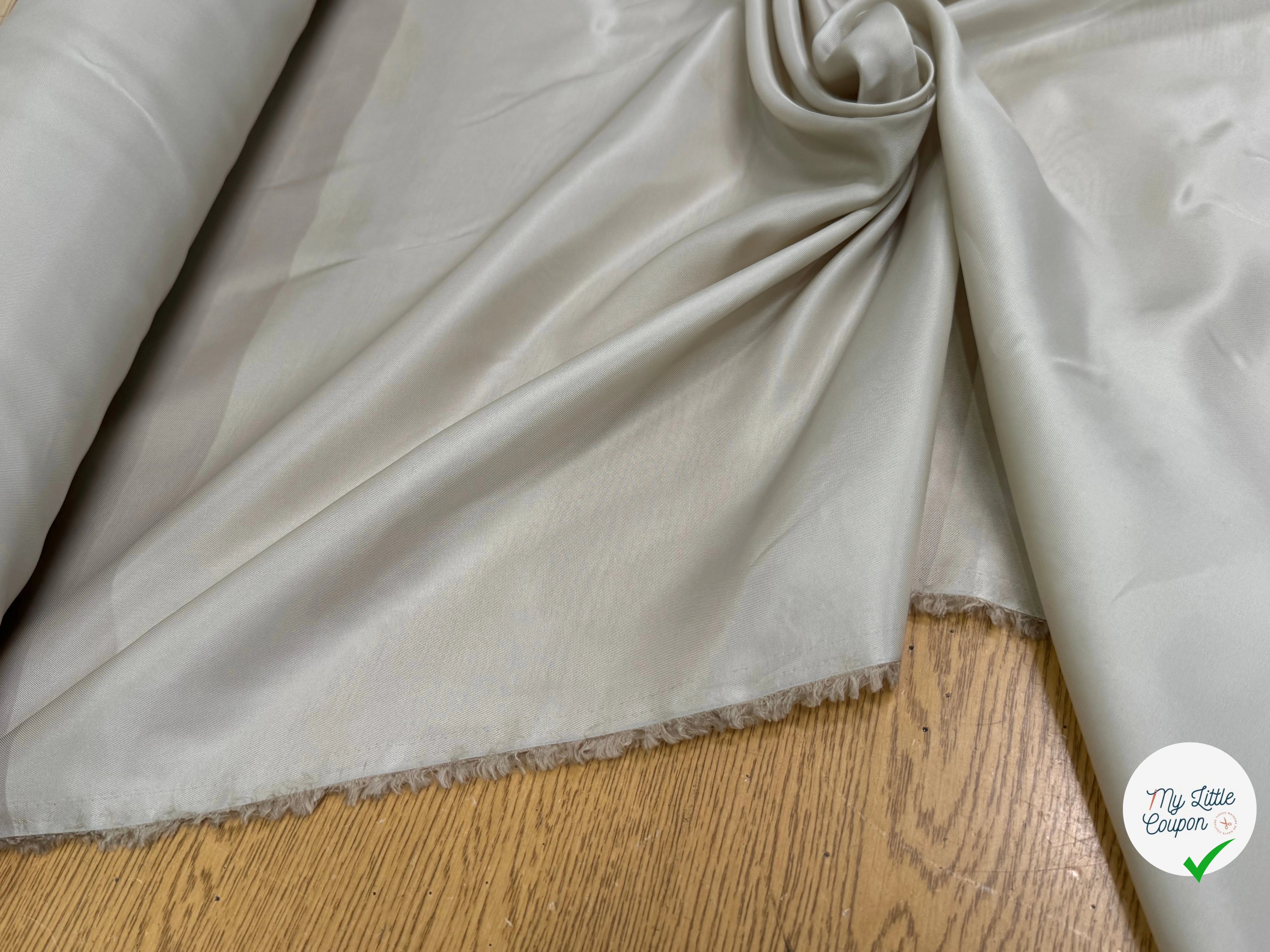 DOUBLURE VISCOSE FROIDE LISSE BEIGE - My Little Coupon