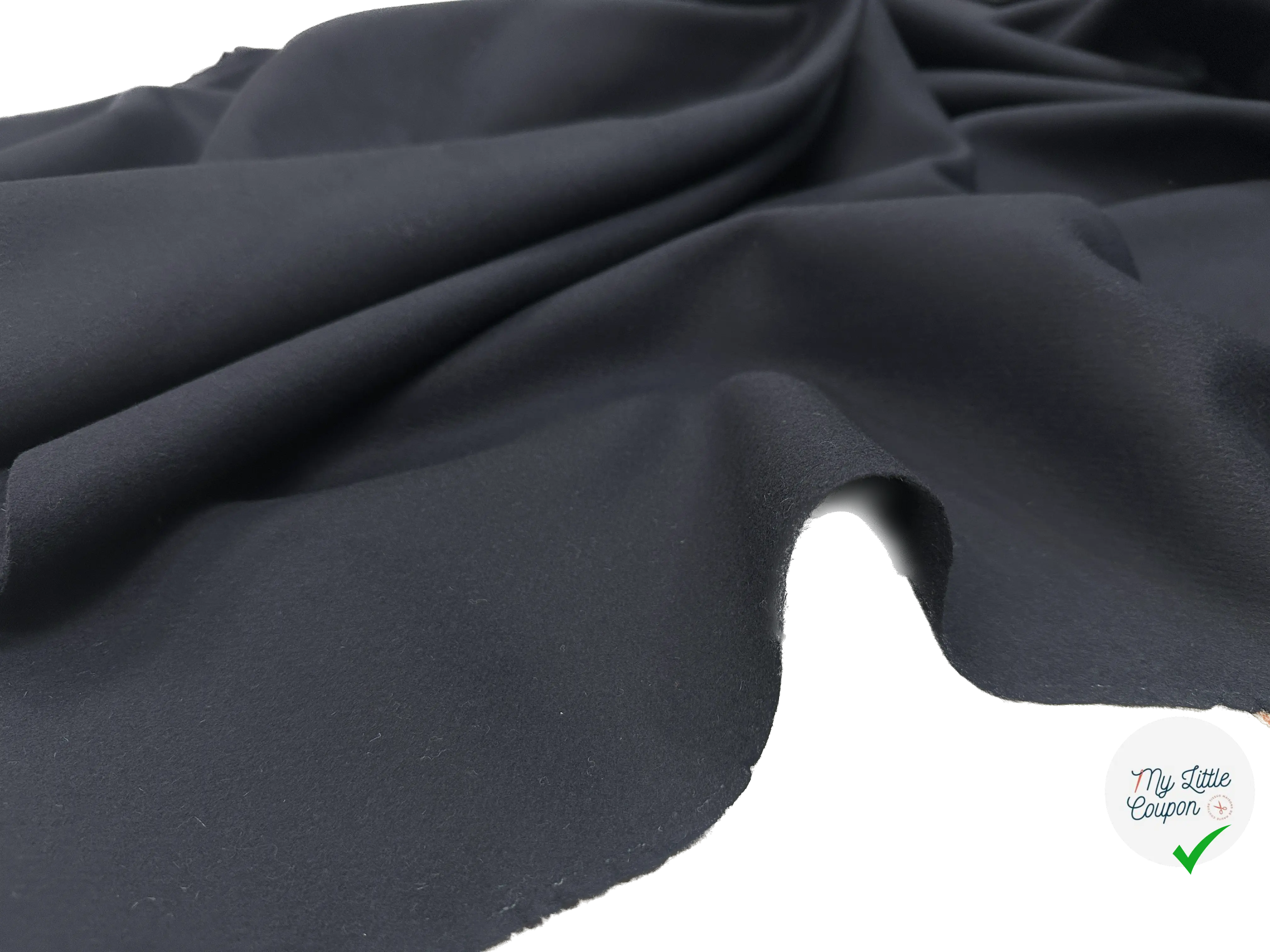 DRAP CABAN PURE LAINE BLEU OCÉAN MLC INTERN