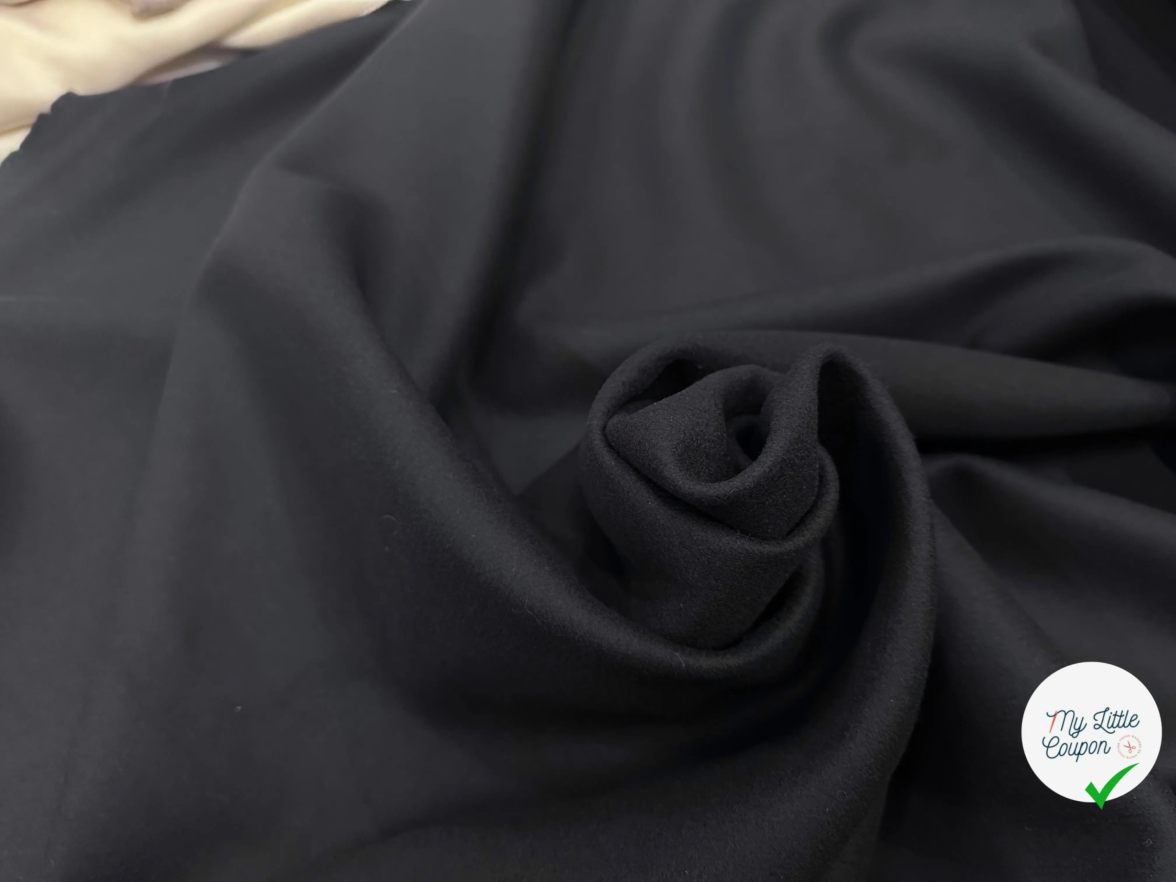 DRAP CABAN PURE LAINE BLEU OCÉAN MLC INTERN