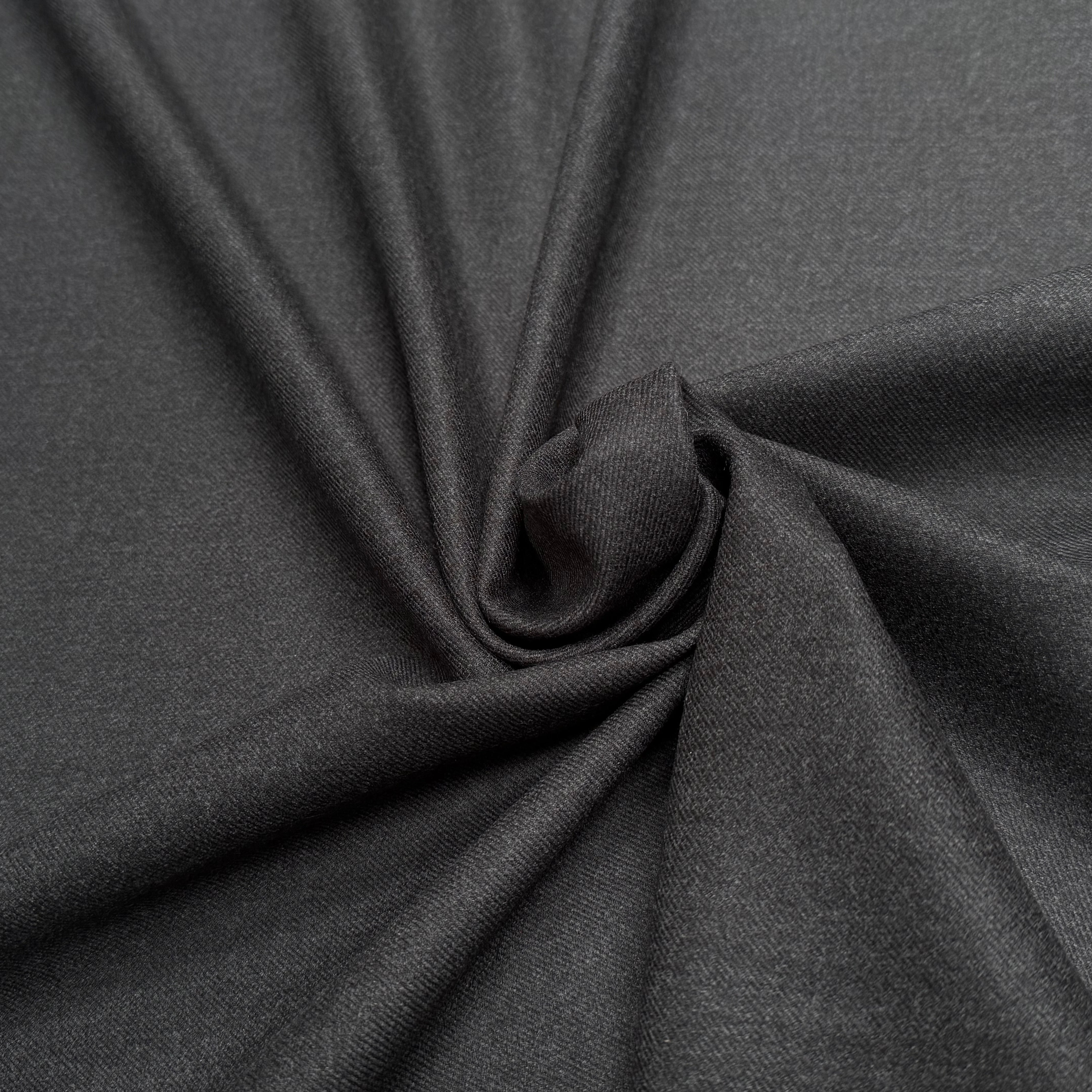 DRAP DE LAINE BELLE TENUE GRIS STRETCH 100% LAINE - My Little Coupon
