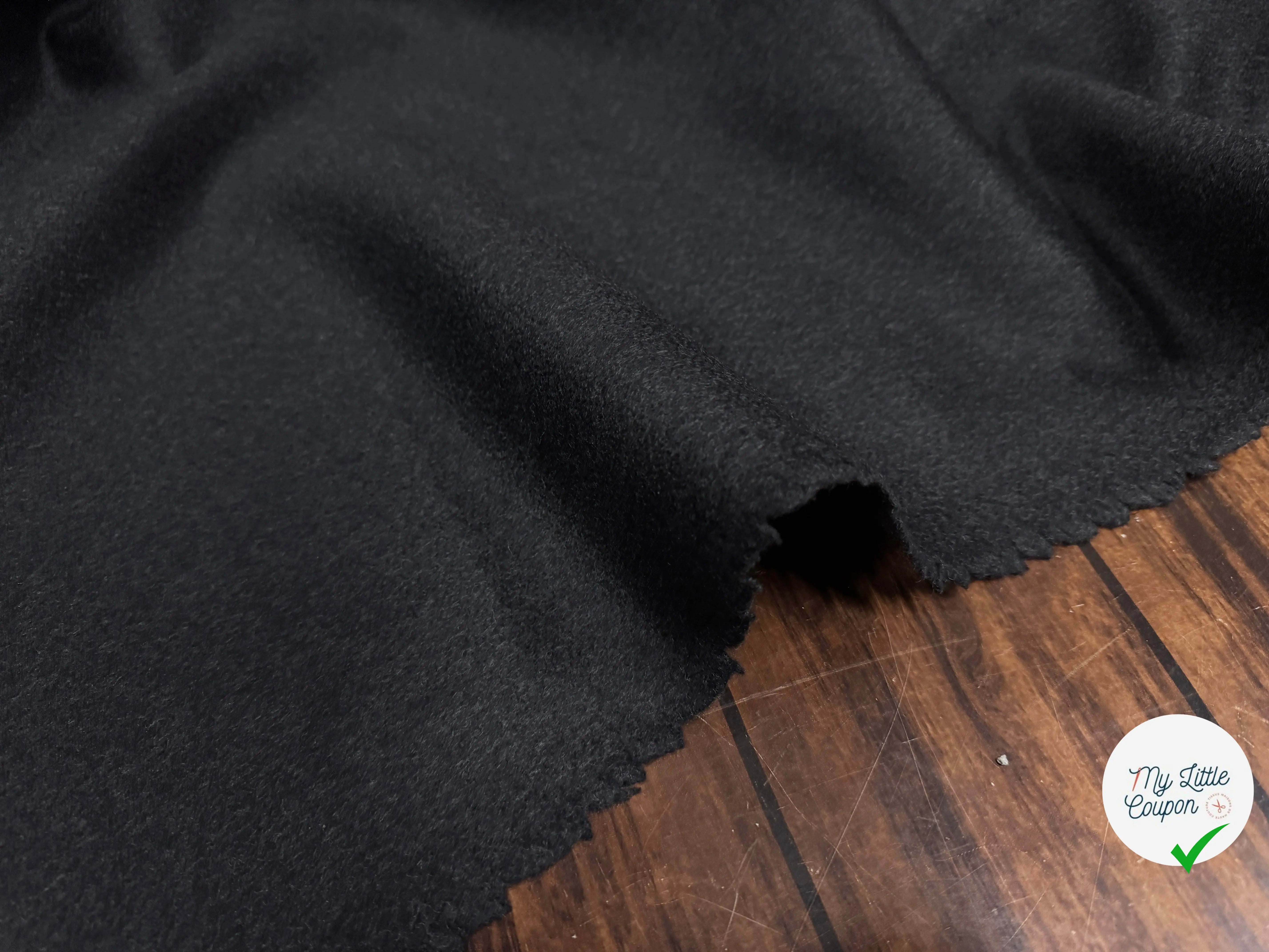 DRAP DE LAINE CACHEMIRE GRIS ANTHRACITE - My Little Coupon