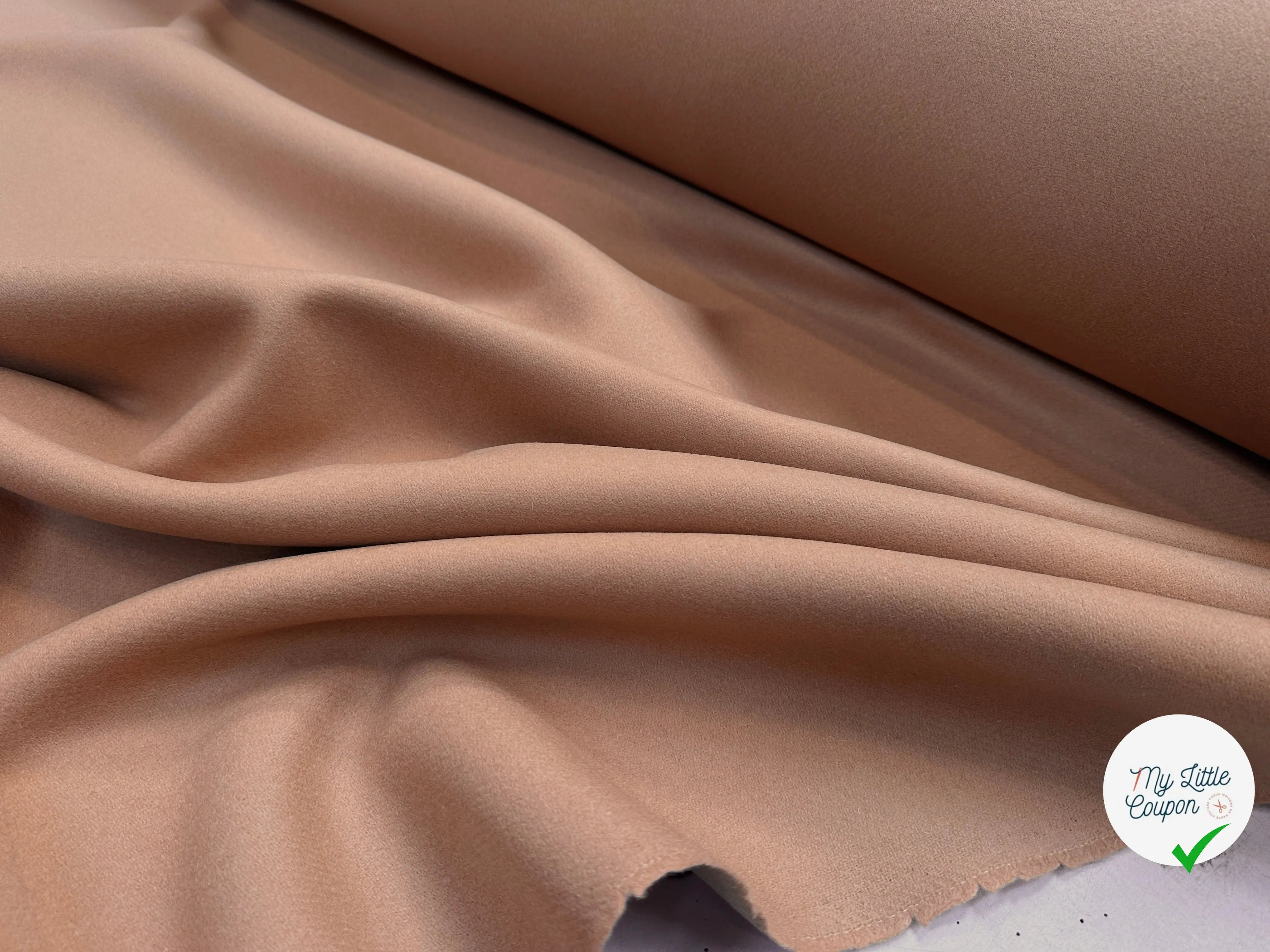 DRAP DE LAINE CAMEL MLC INTERN
