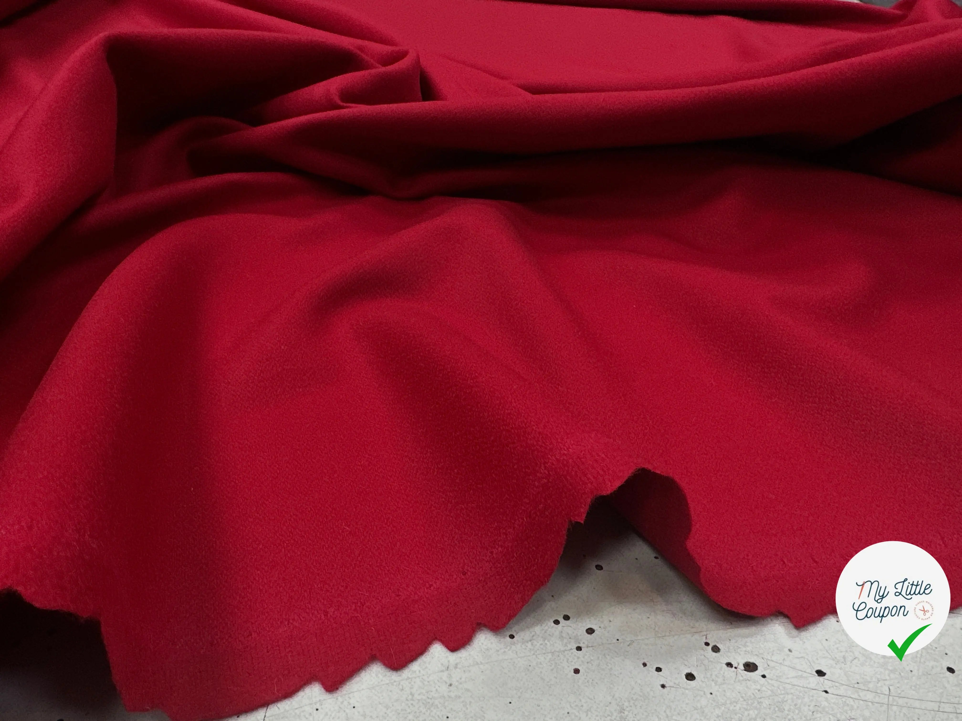 DRAP DE LAINE CHERRY RED MLC INTERN