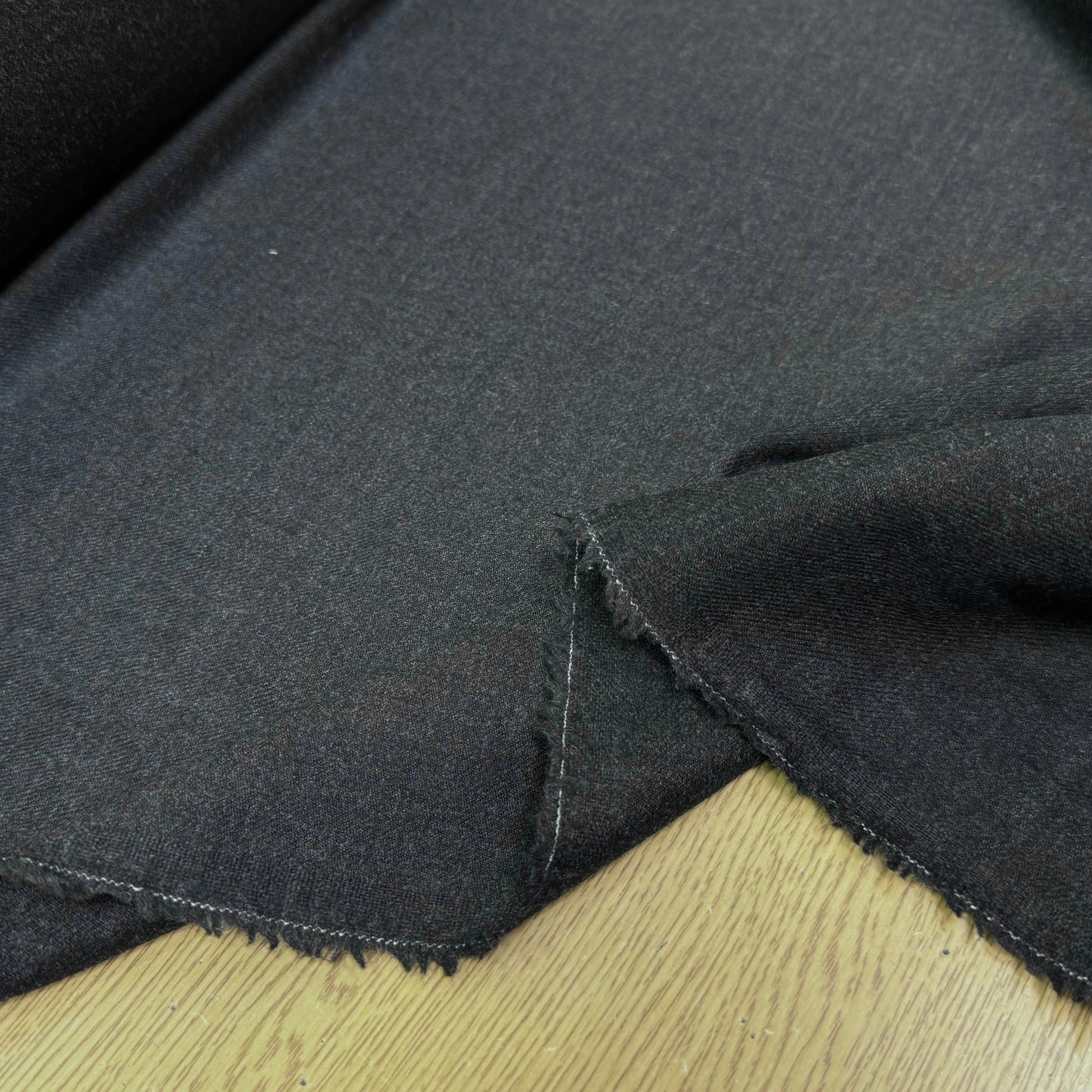DRAP DE LAINE GRIS CHINÉ STRETCH ULTRA BEAU - My Little Coupon