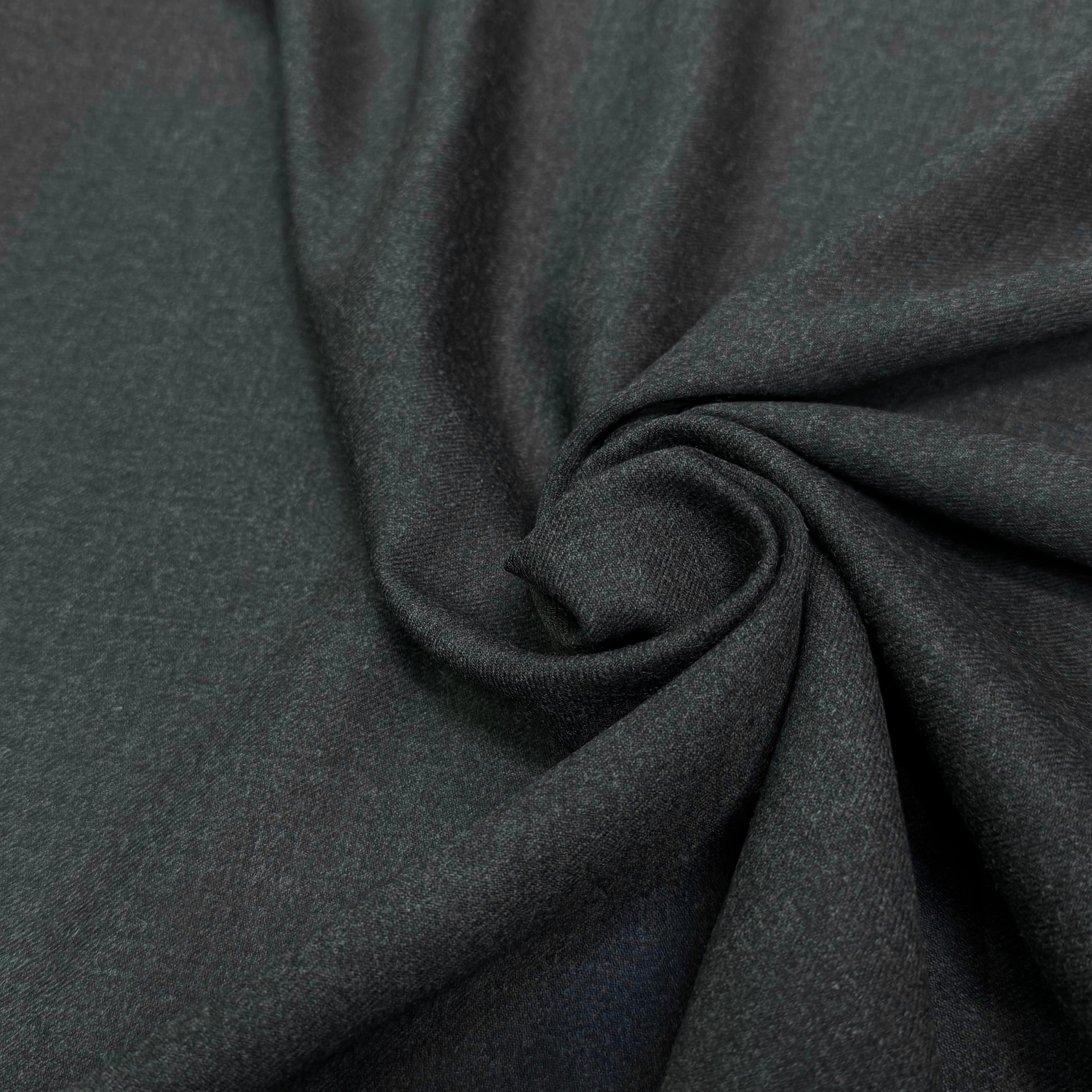 DRAP DE LAINE GRIS CHINÉ STRETCH ULTRA BEAU - My Little Coupon