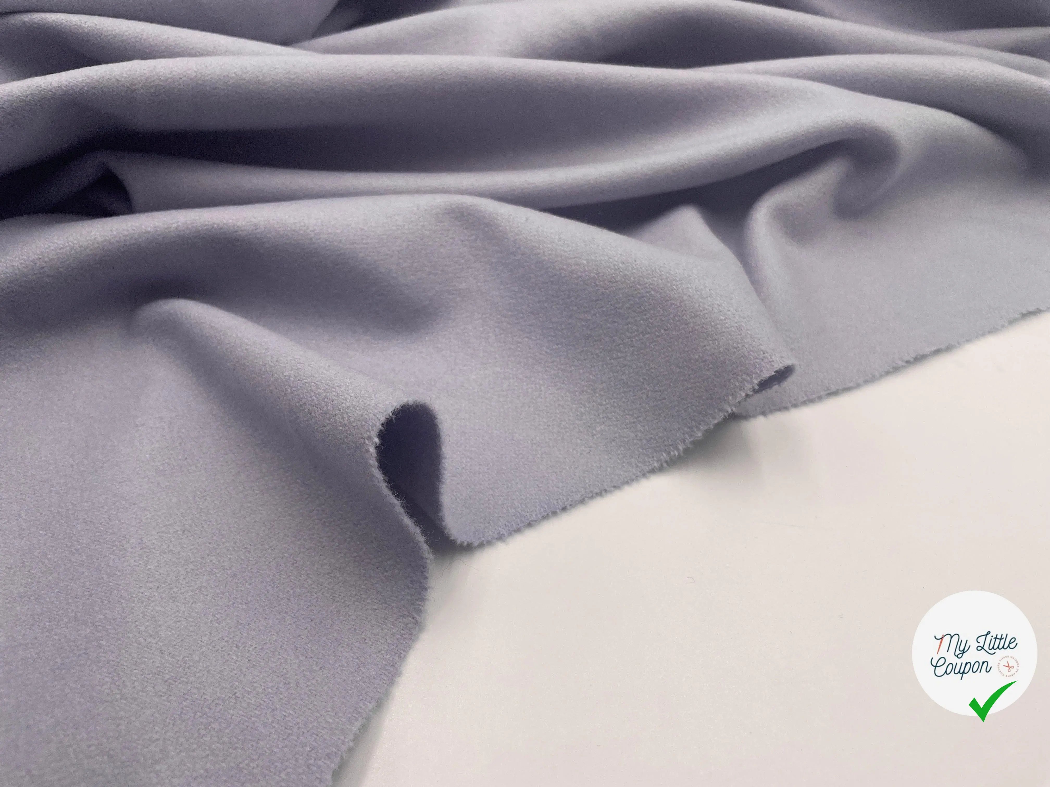 DRAP DE LAINE LAVANDE - My Little Coupon - tissu - coudre
