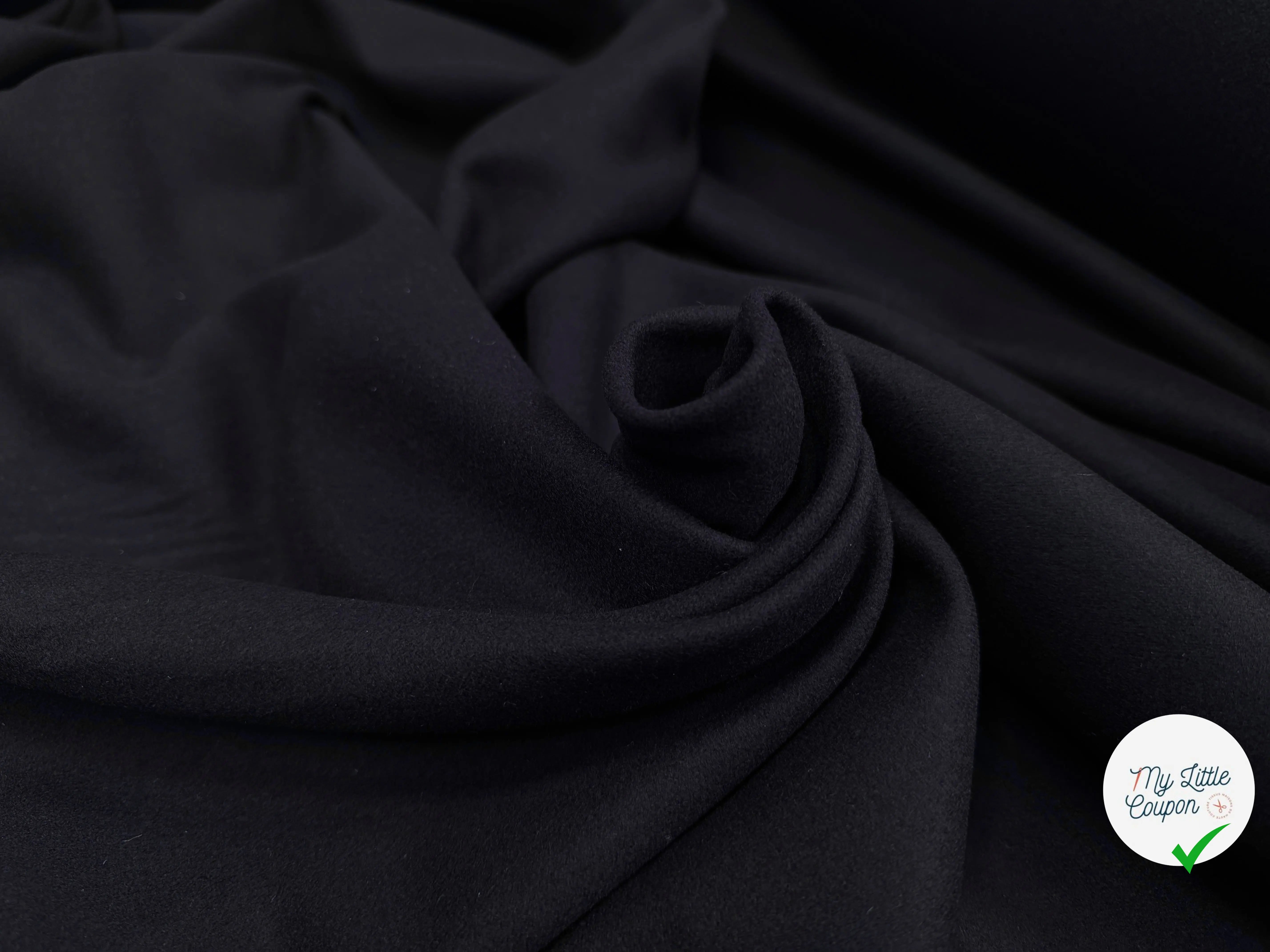 DRAP DE LAINE LÉGER DARK NAVY - My Little Coupon