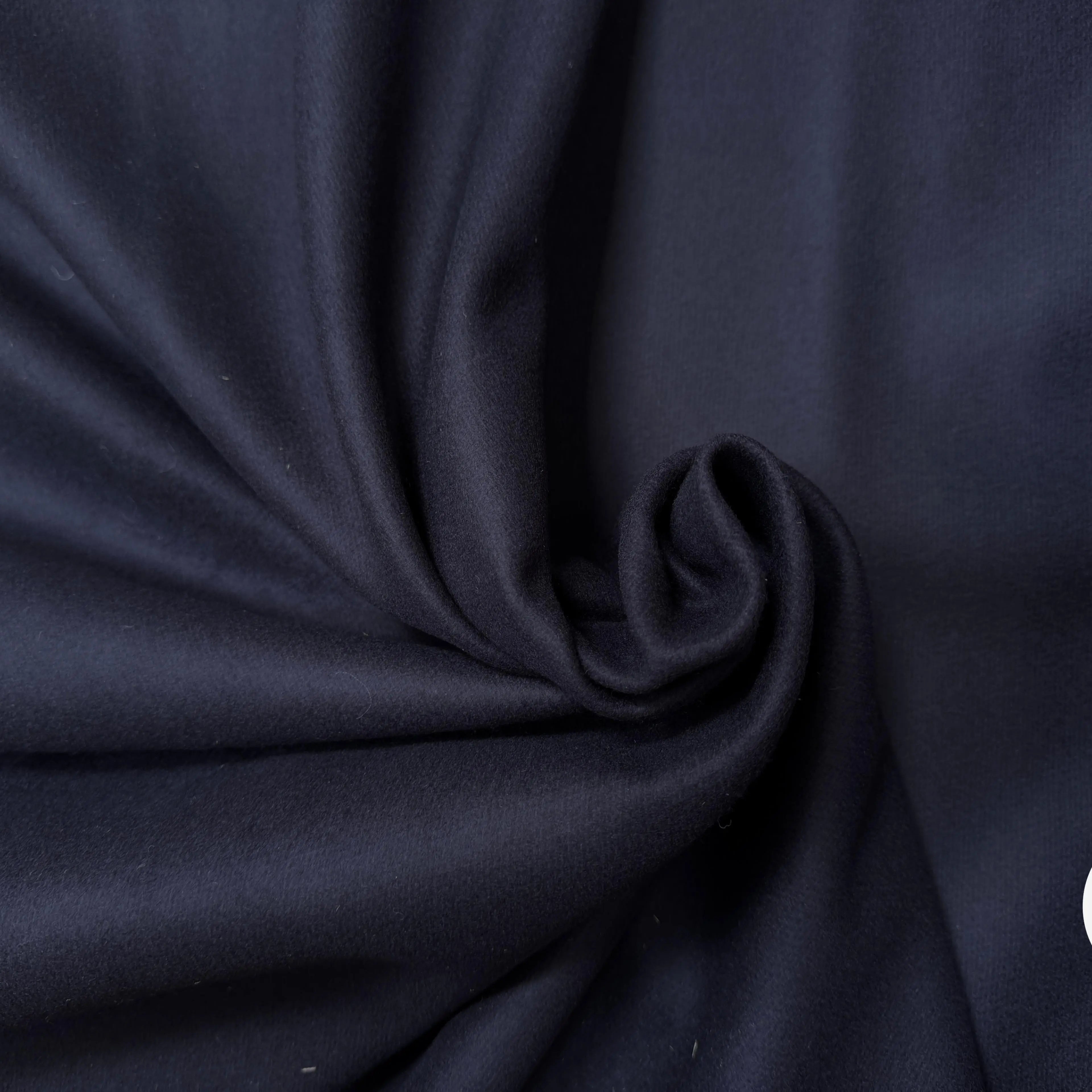 DRAP DE LAINE MANTEAU BLEU NUIT SUBLIME - My Little Coupon