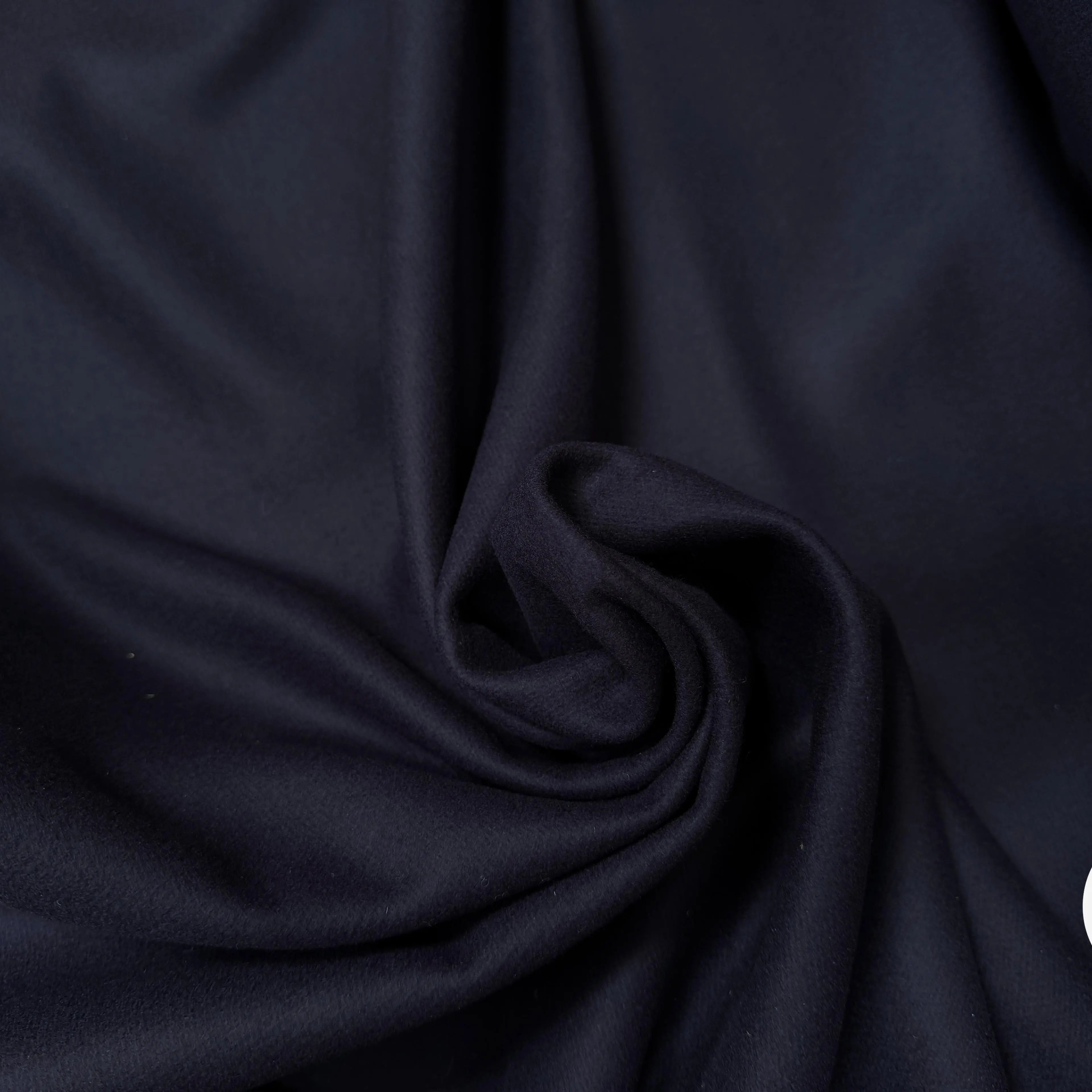 DRAP DE LAINE MANTEAU BLEU NUIT SUBLIME - My Little Coupon