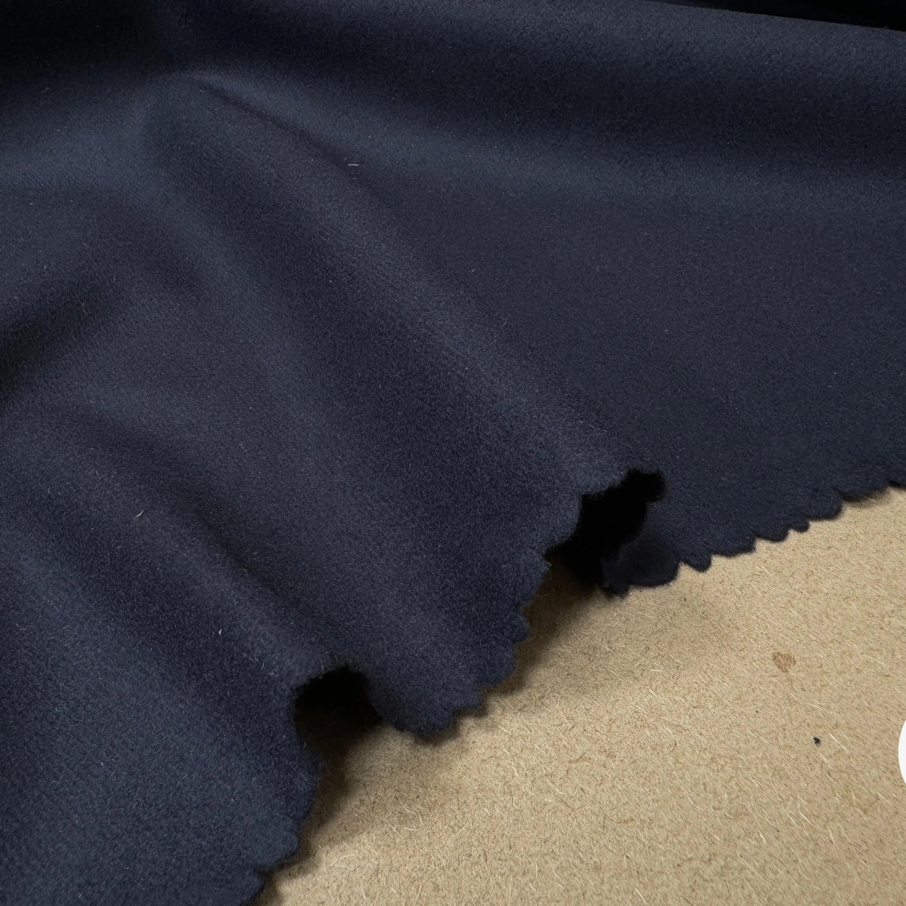 DRAP DE LAINE MANTEAU BLEU NUIT SUBLIME - My Little Coupon