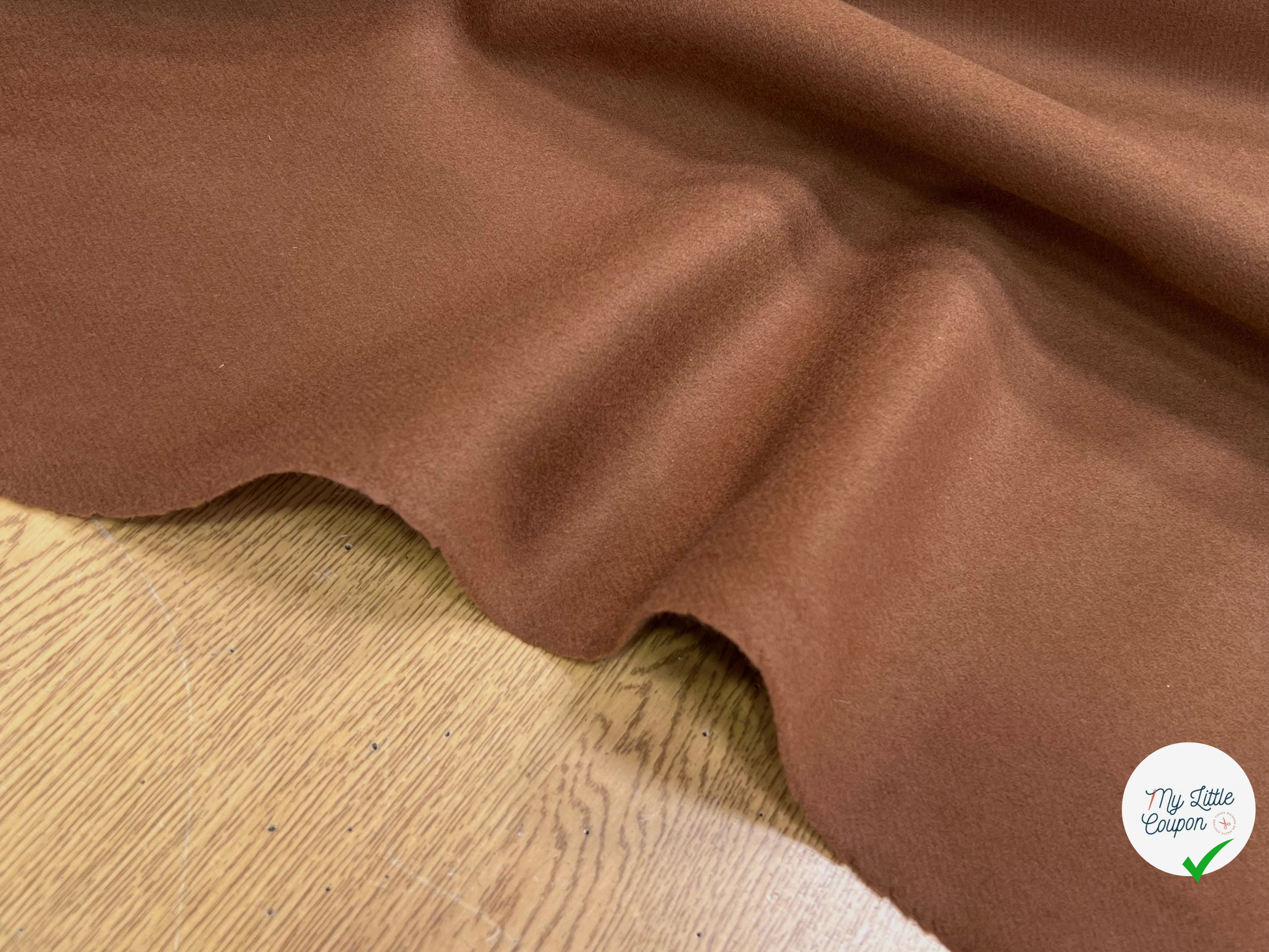 DRAP DE LAINE MARRON - My Little Coupon