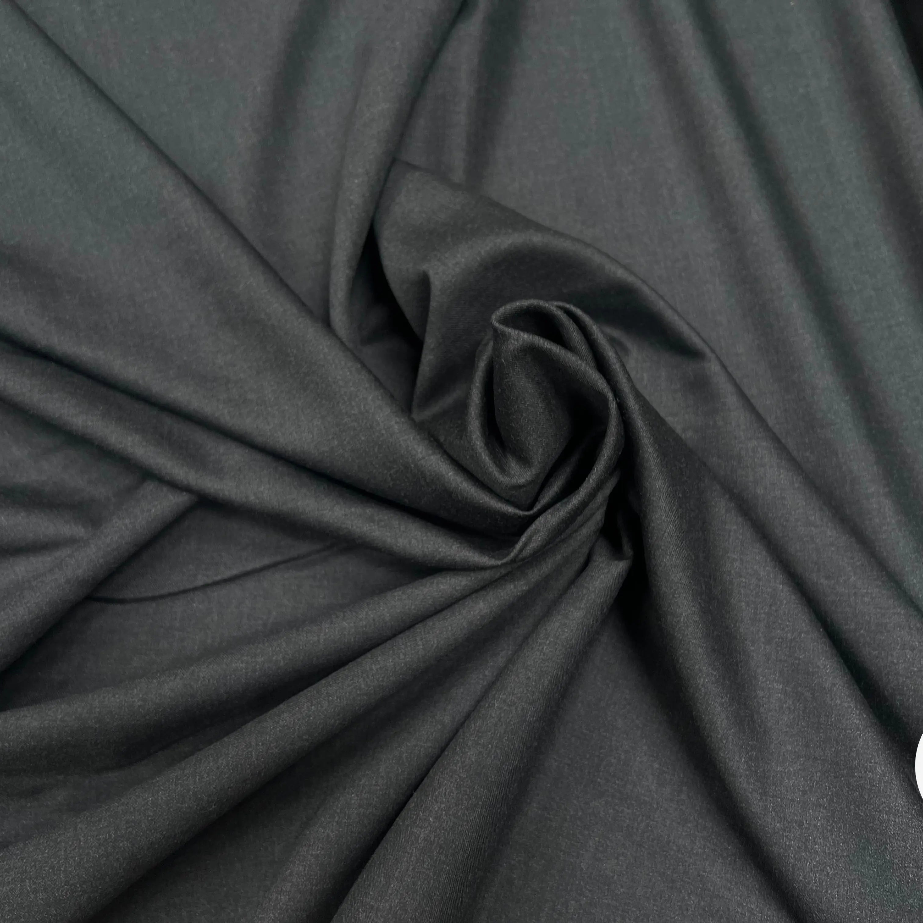 DRAPERIE 100% LAINE GRIS PROFOND UNI - My Little Coupon