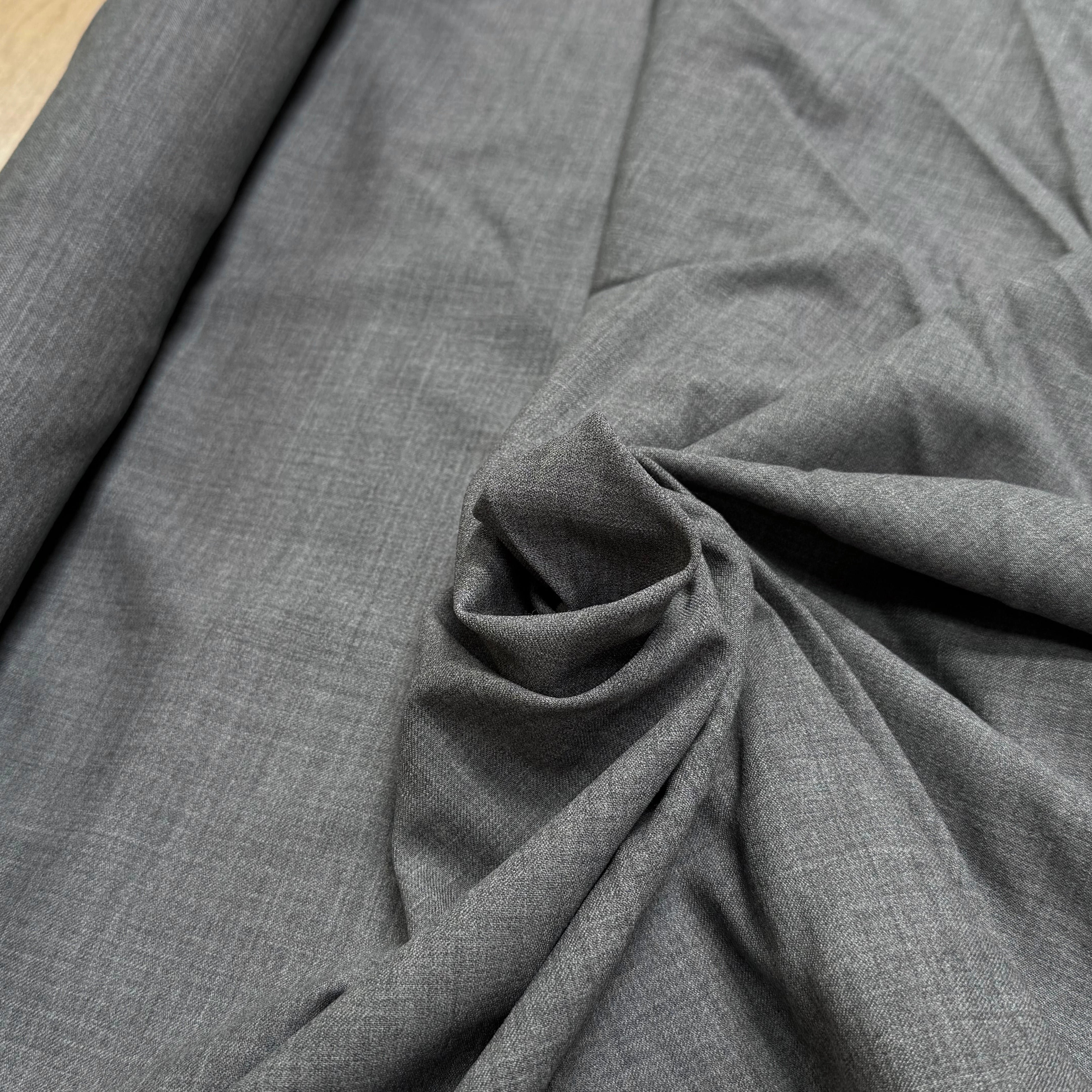 DRAPERIE 70% LAINE STRETCH GRIS ULTRA BELLE - My Little Coupon