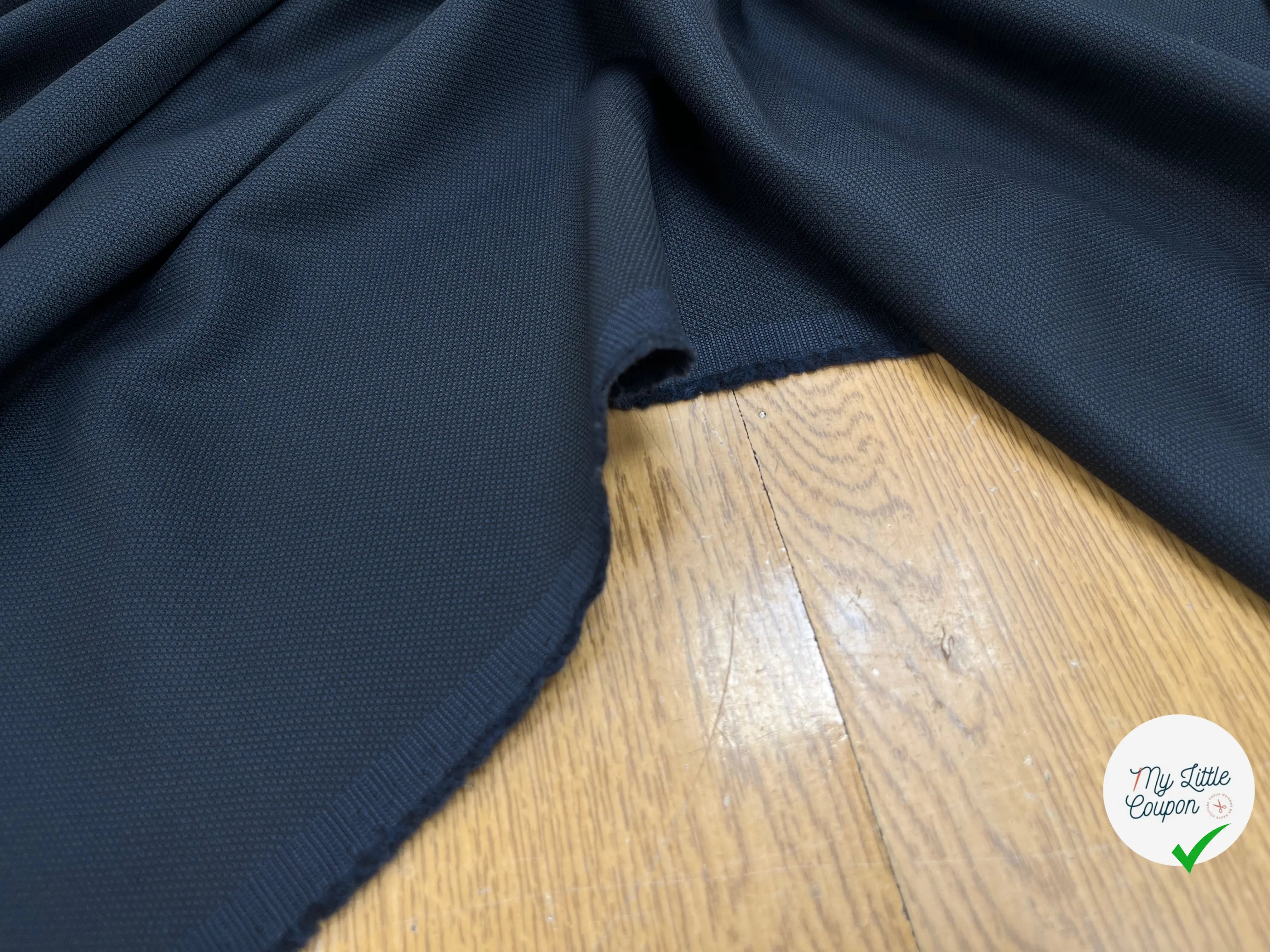 DRAPERIE BELLE TENUE 100% LAINE ESPRIT NID D'ABEILLE - My Little Coupon