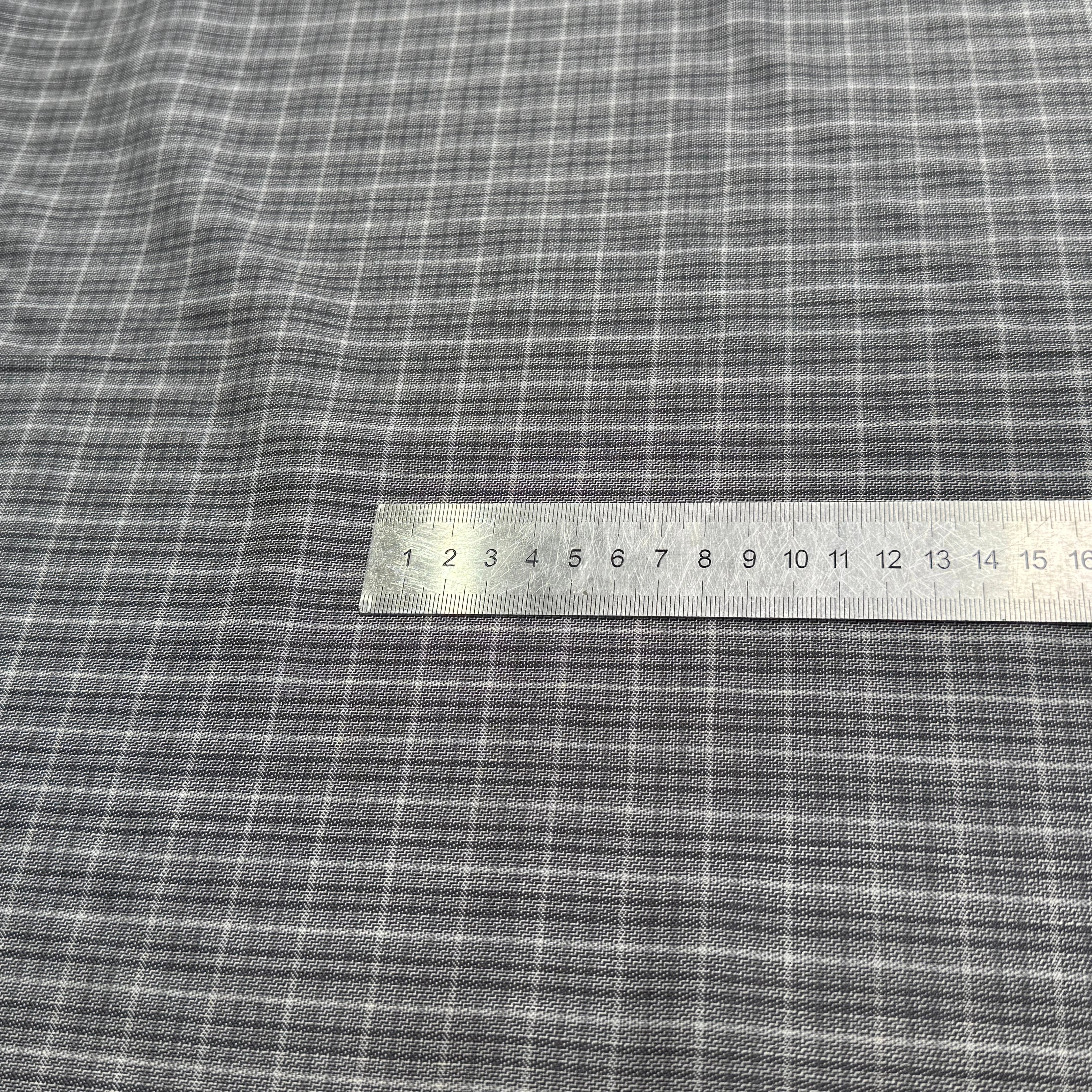 DRAPERIE DE LAINE À CARREAUX GRIS ULTRA BELLE - My Little Coupon
